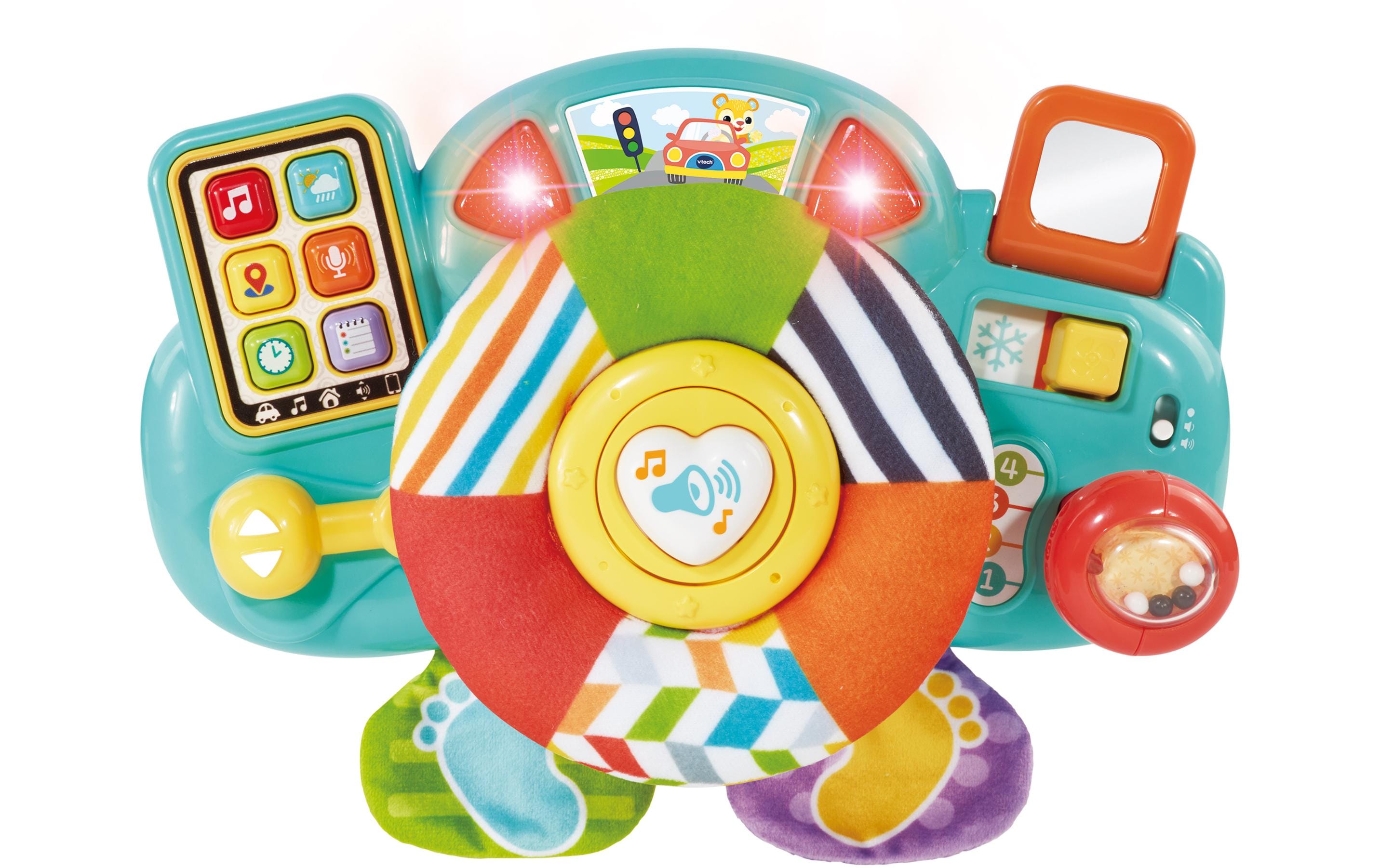 Vtech Beschäftigungsspielzeug Babys Lernlenkrad -DE-