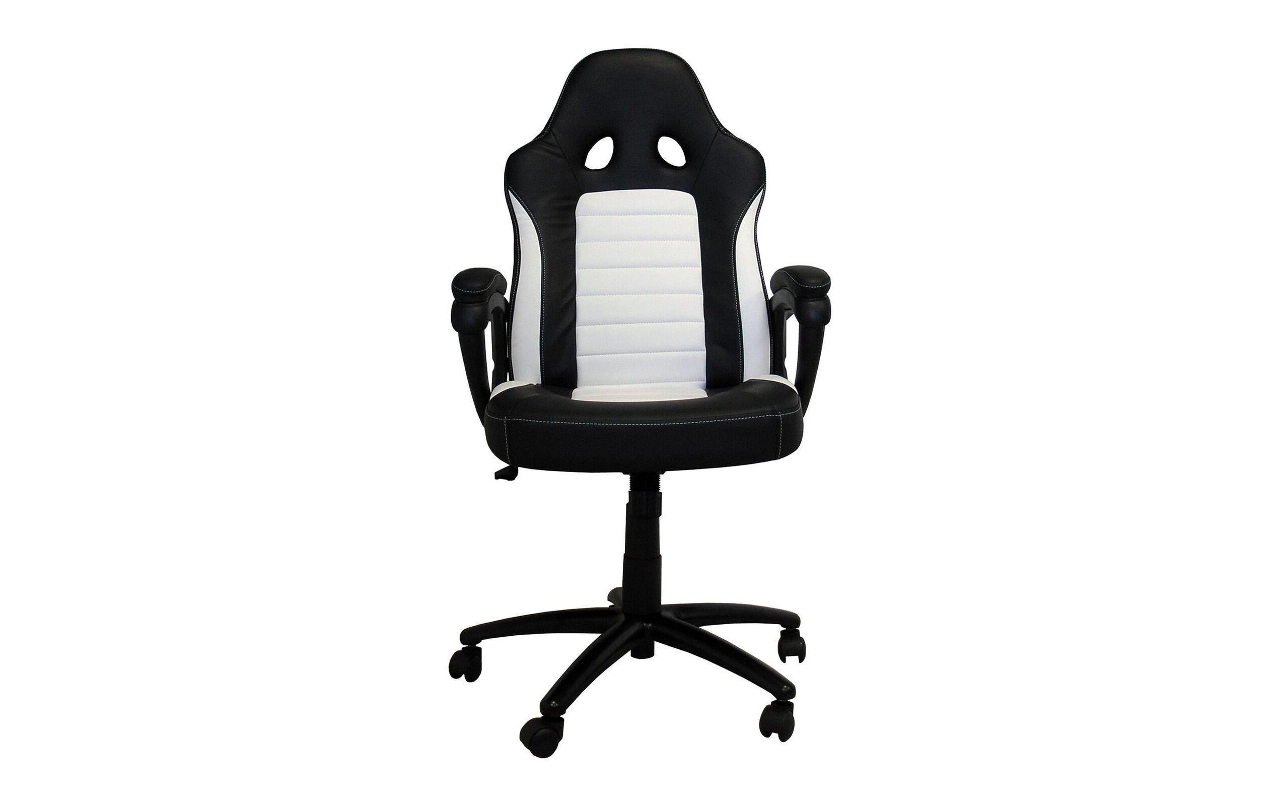 Racing Chairs Gaming-Stuhl CL-RC-BW Weiss/Schwarz