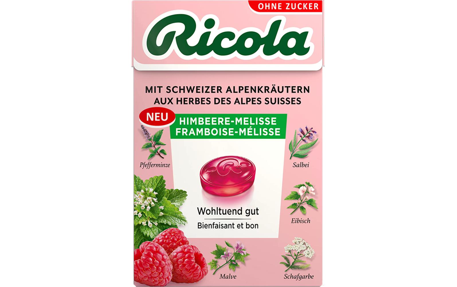 Ricola Bonbons Himbeere-Melisse 50 g