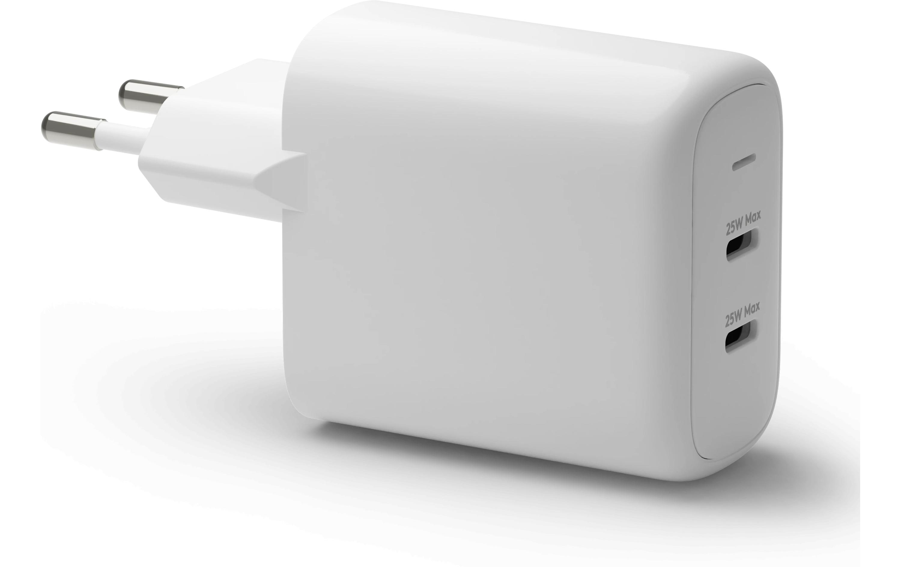 dbramante1928 USB-Wandladegerät USB-C + USB-C 25 W + 25 W