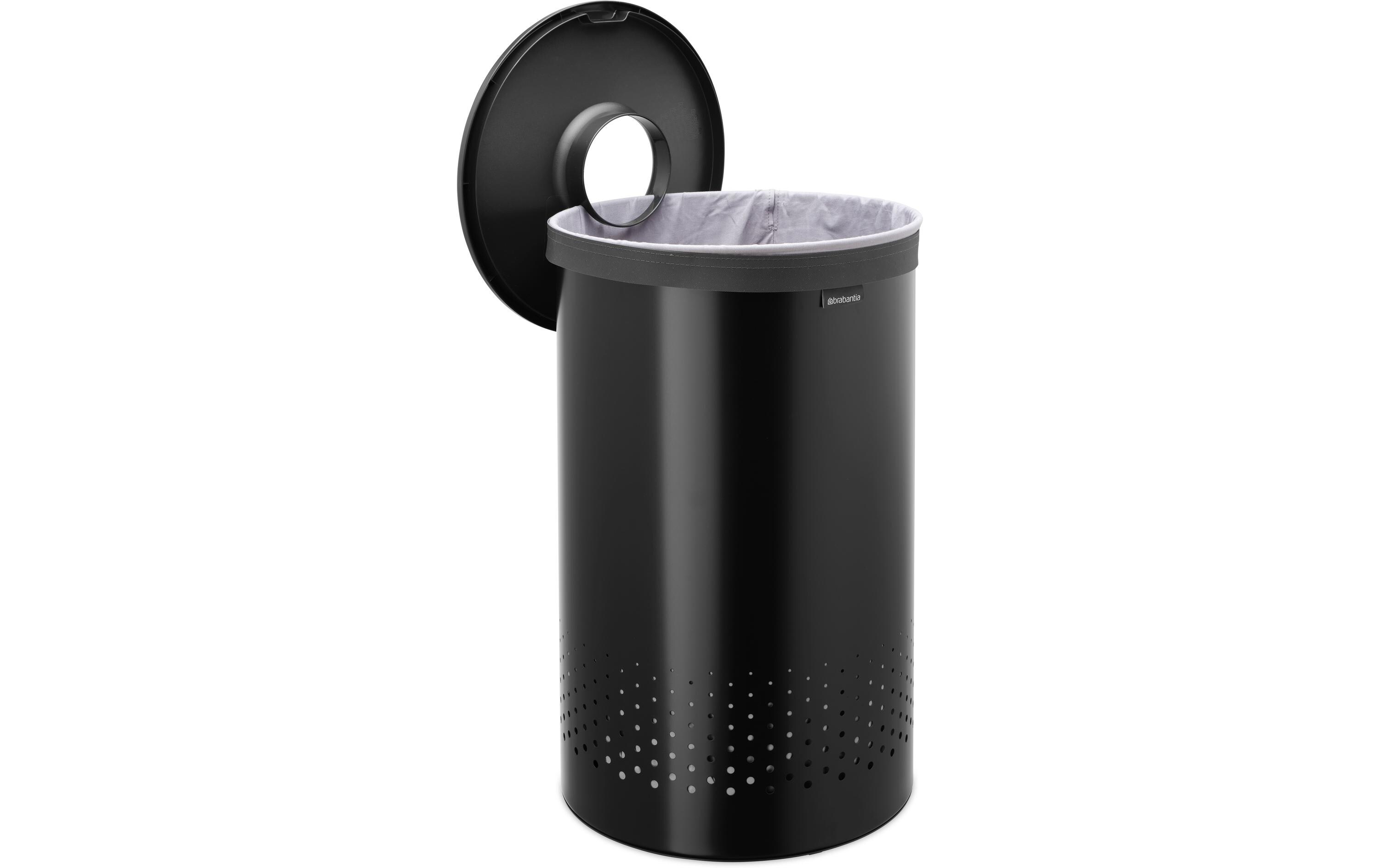 Brabantia Wäschesammler 60 l, Schwarz