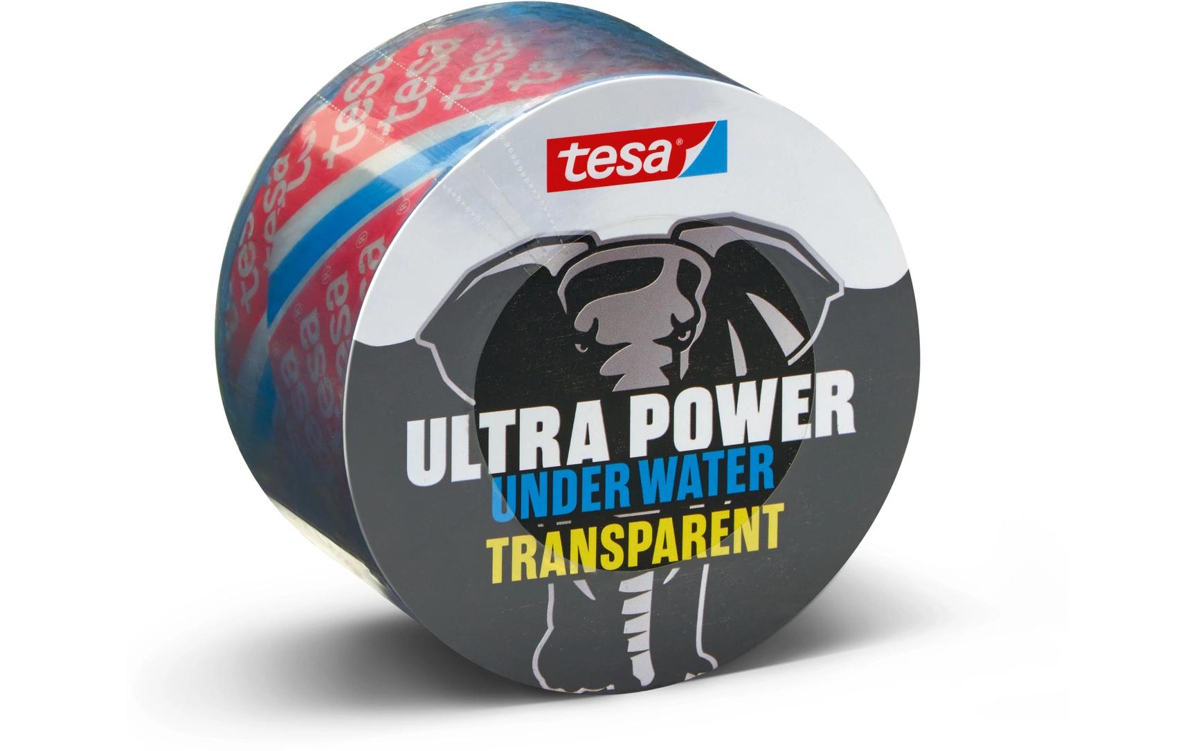 tesa Ultra Power Under Water Transparent, 1.5 m x 50 mm