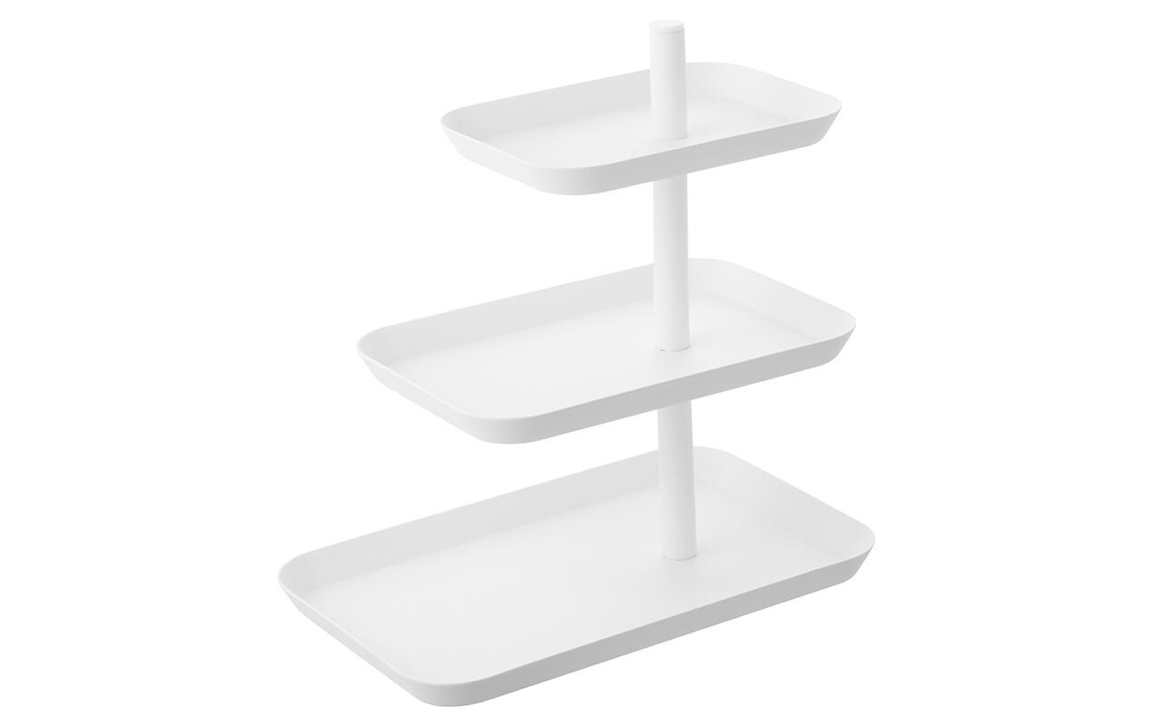 Yamazaki Etagere Tower 3-stufig, Weiss