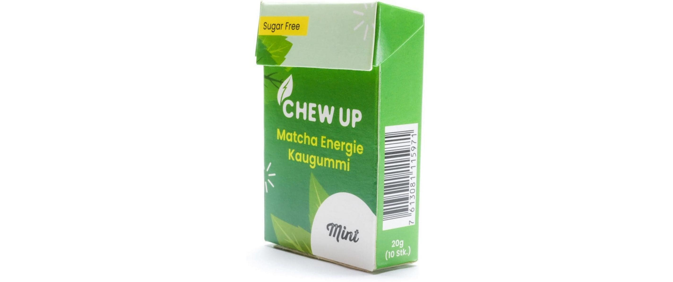 Chew Up Kaugummi Matcha & Mint 20 g