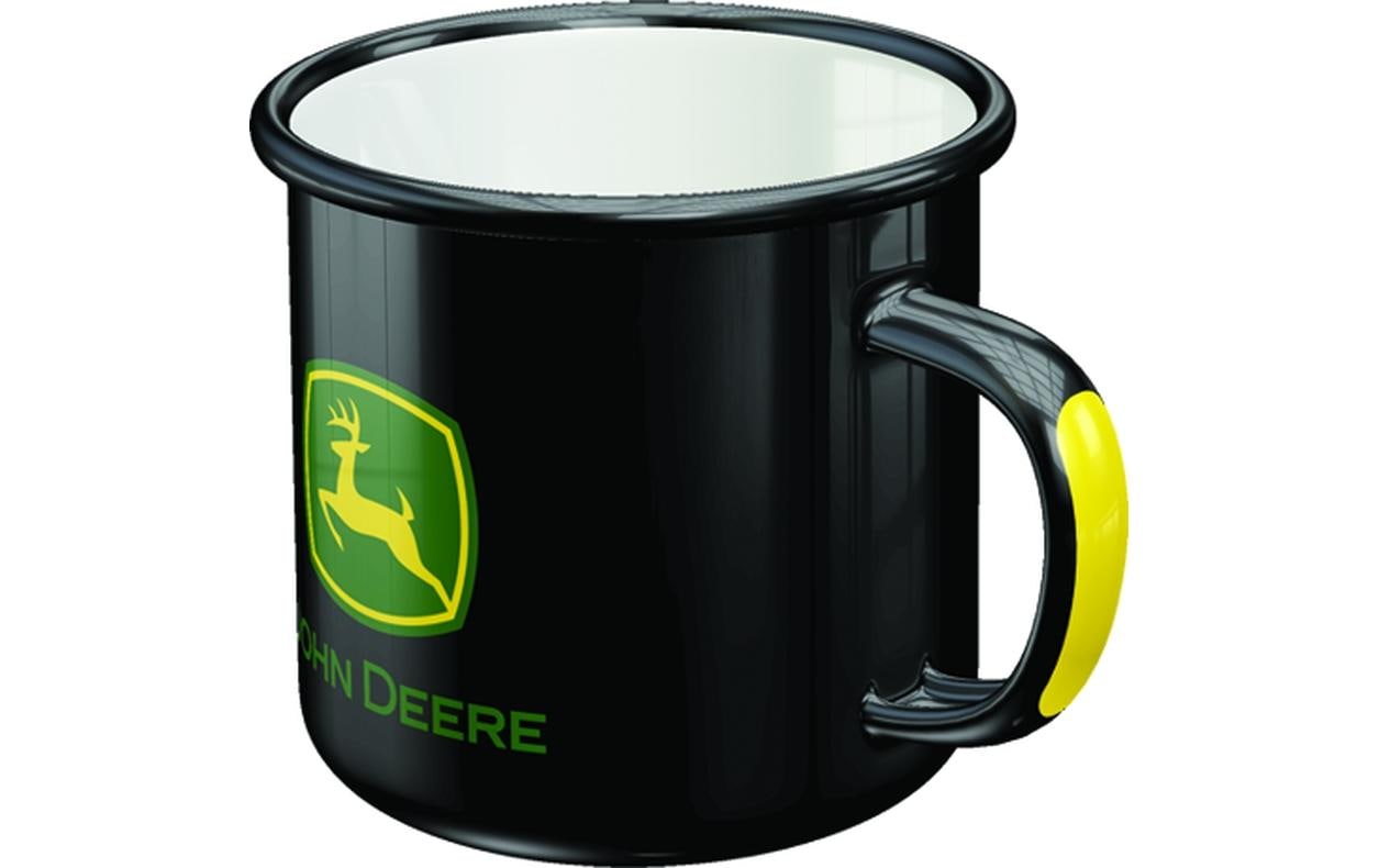 Nostalgic Art Universaltasse John Deere 360 ml, 1 Stück, Schwarz