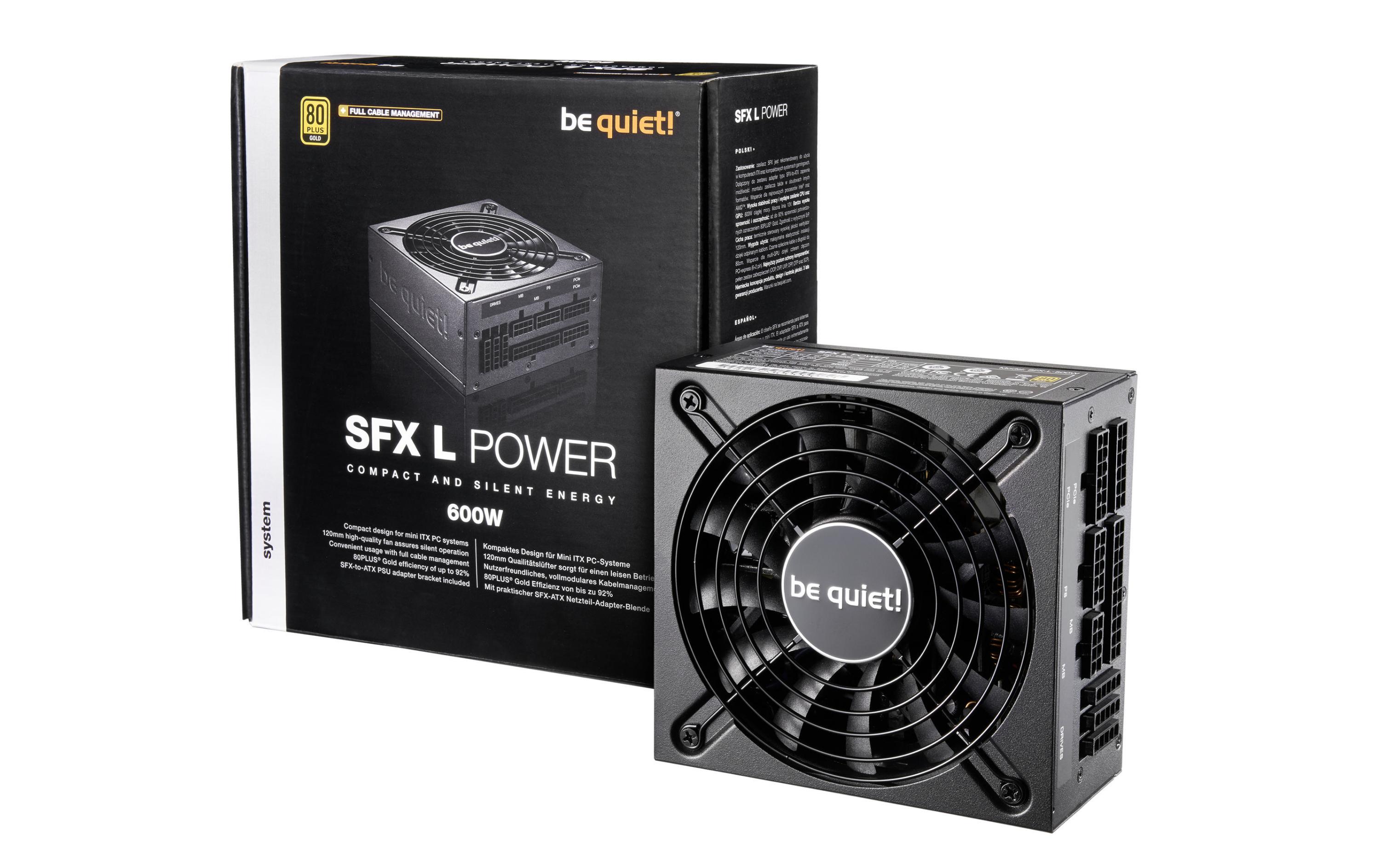 be quiet! Netzteil SFX L Power 600 W