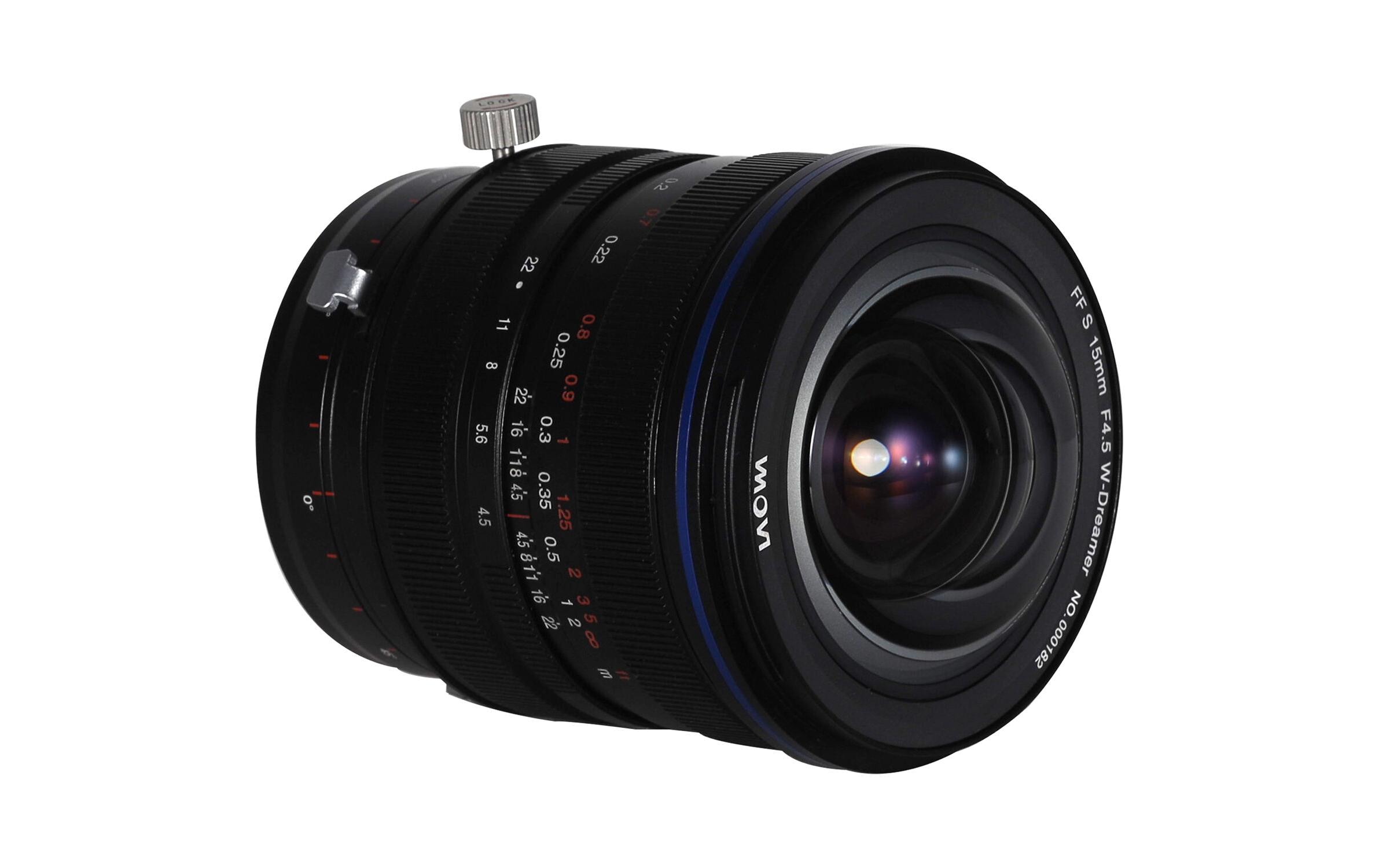 Laowa Festbrennweite 15 mm F/4.5 Zero-D Shift – Canon RF