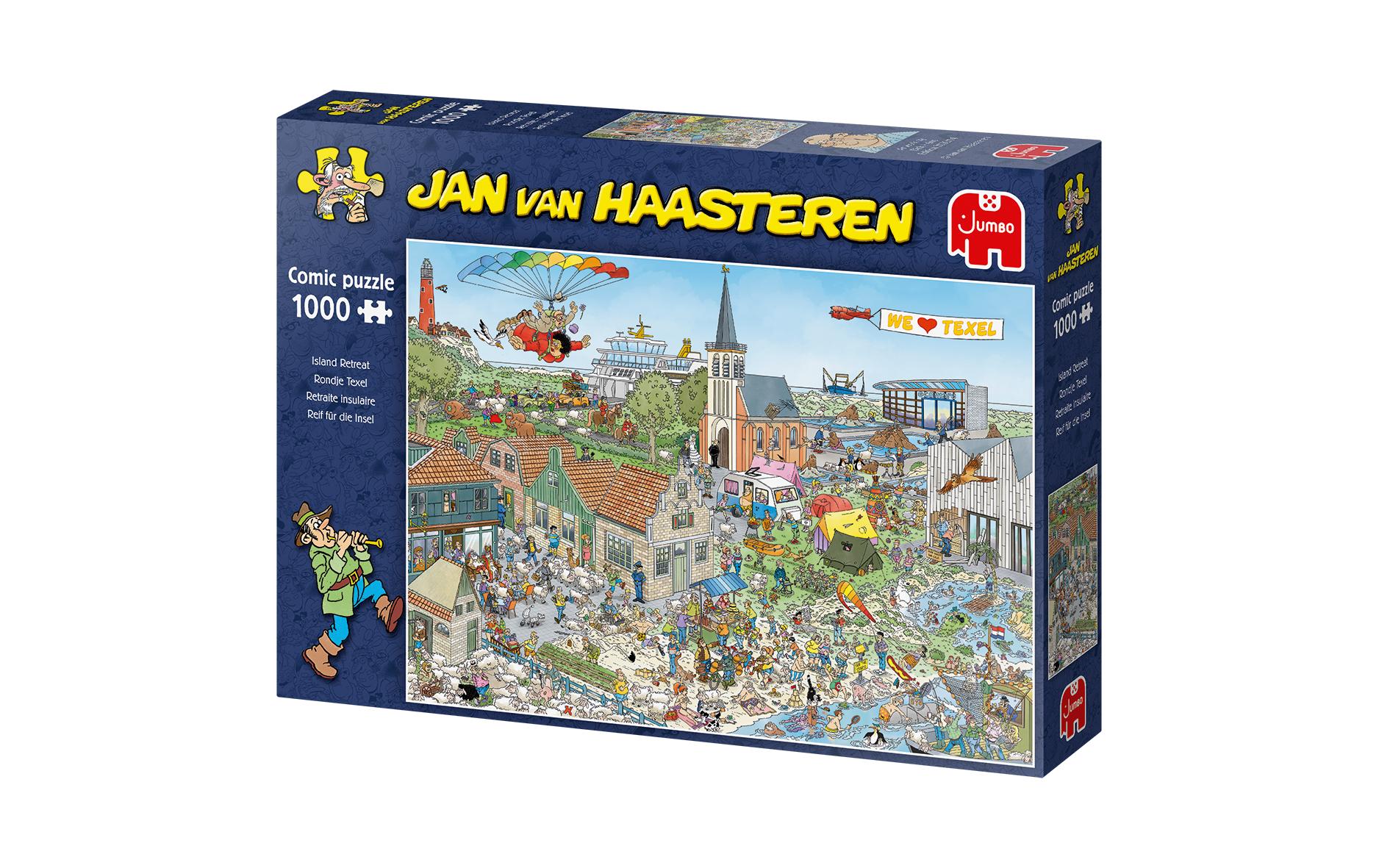 Jumbo Puzzle Reif für die Insel