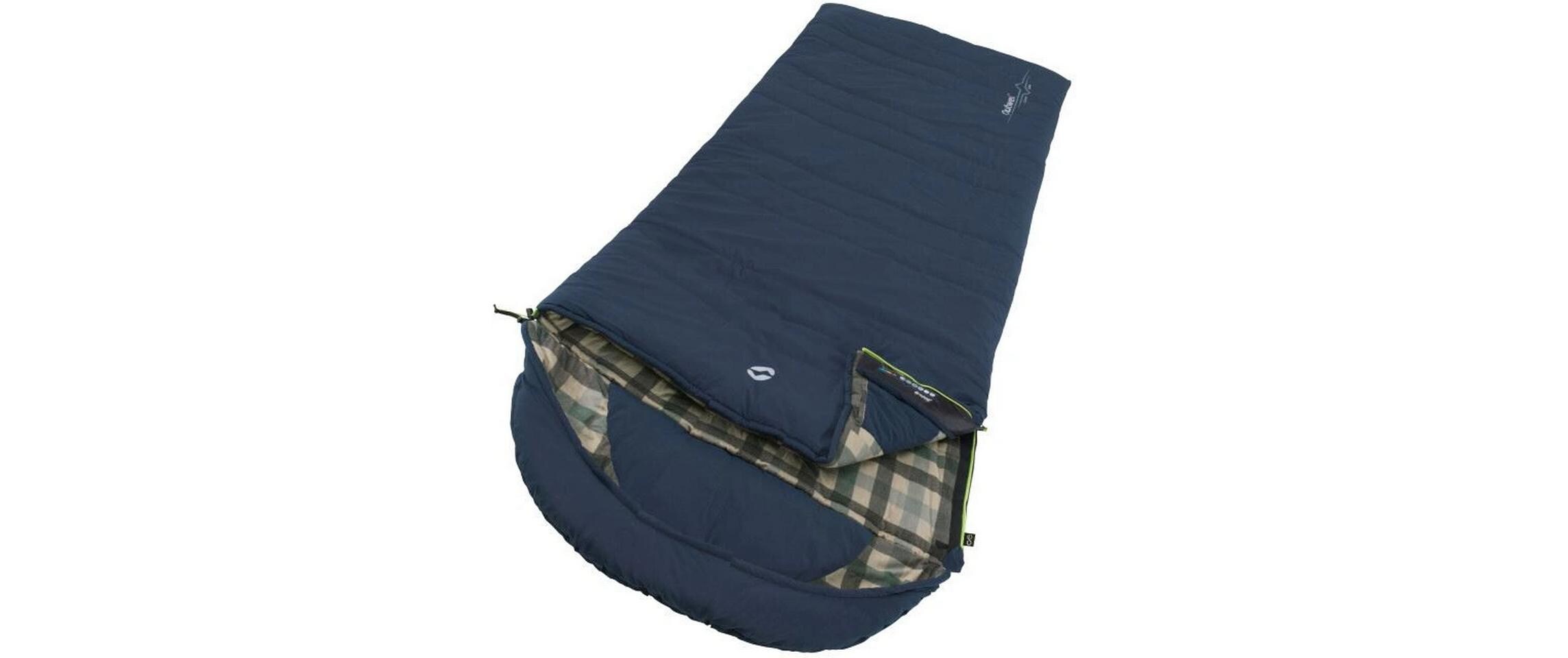 Outwell Schlafsack Camper Lux Polyester, Dunkelblau