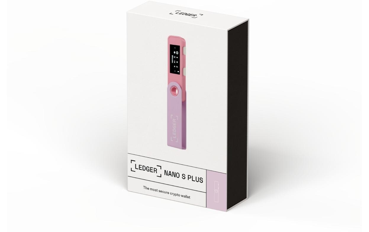 Ledger Nano S Plus Pastel Pink