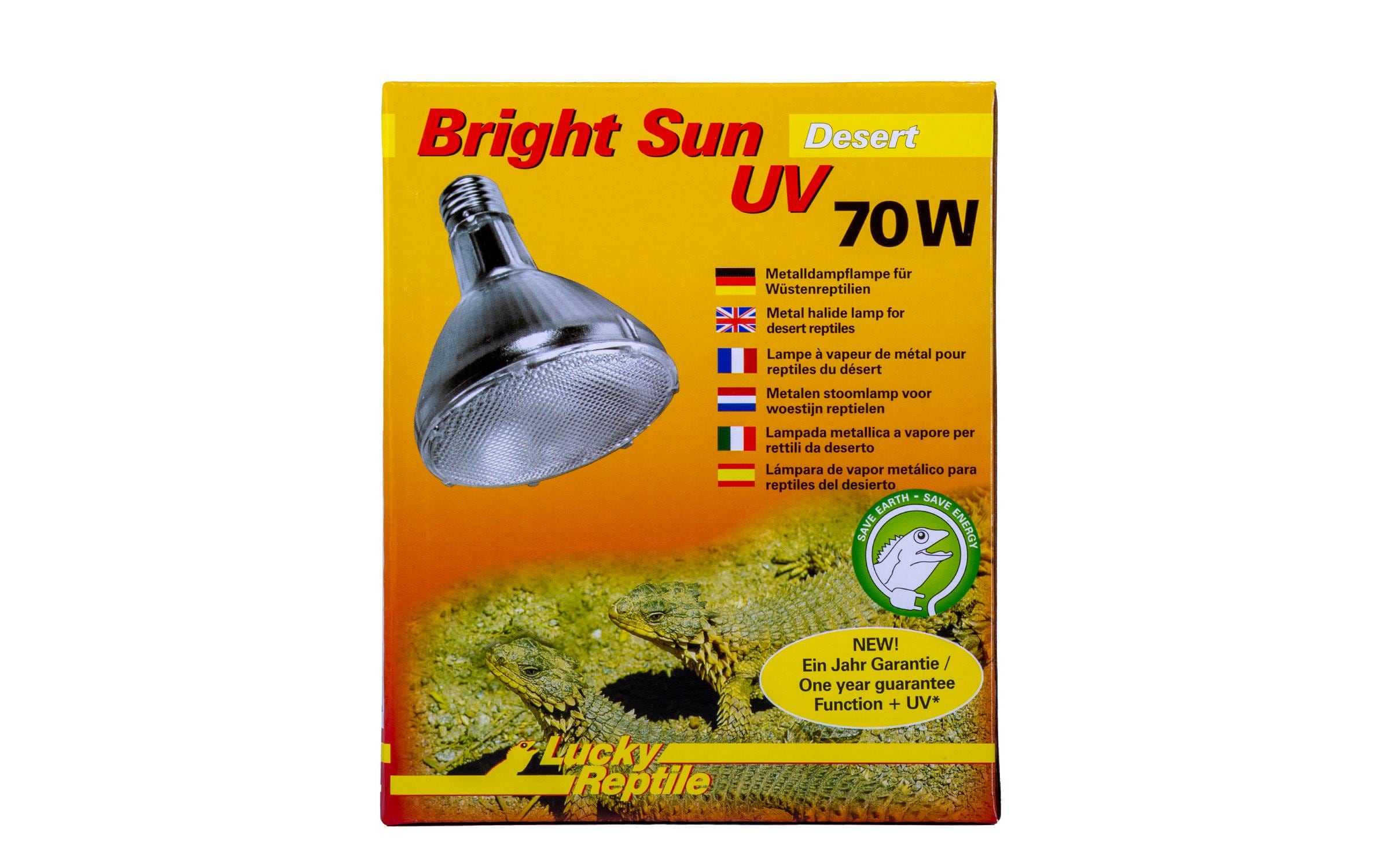 Lucky Reptile Terrarienlampe Bright Sun UV Desert 70 W