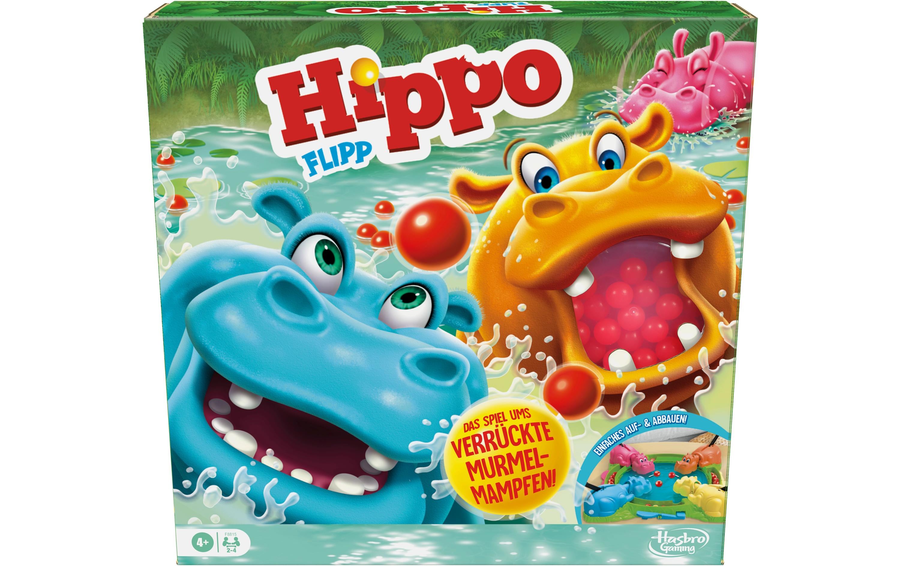 Hasbro Gaming Kinderspiel Hippo Flipp -DE-