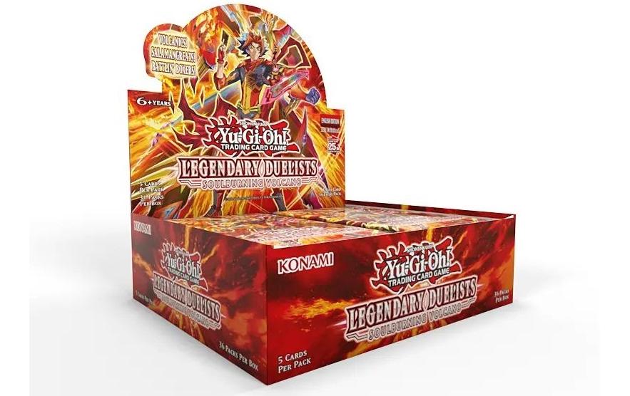 KONAMI Yu-Gi-Oh! Soulburning Volcano: Booster Display -DE-