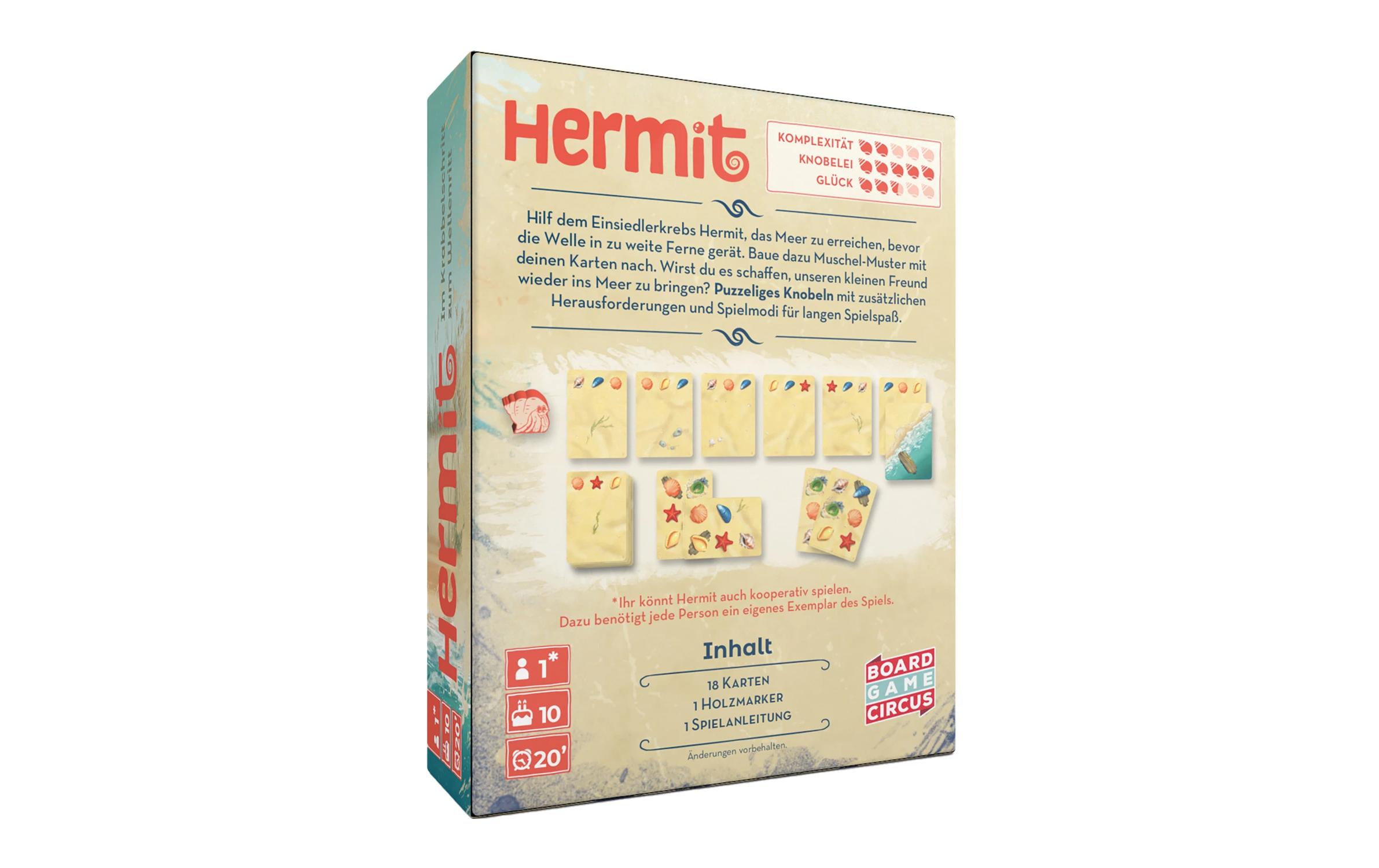 Board Game Circus Kartenspiel Hermit