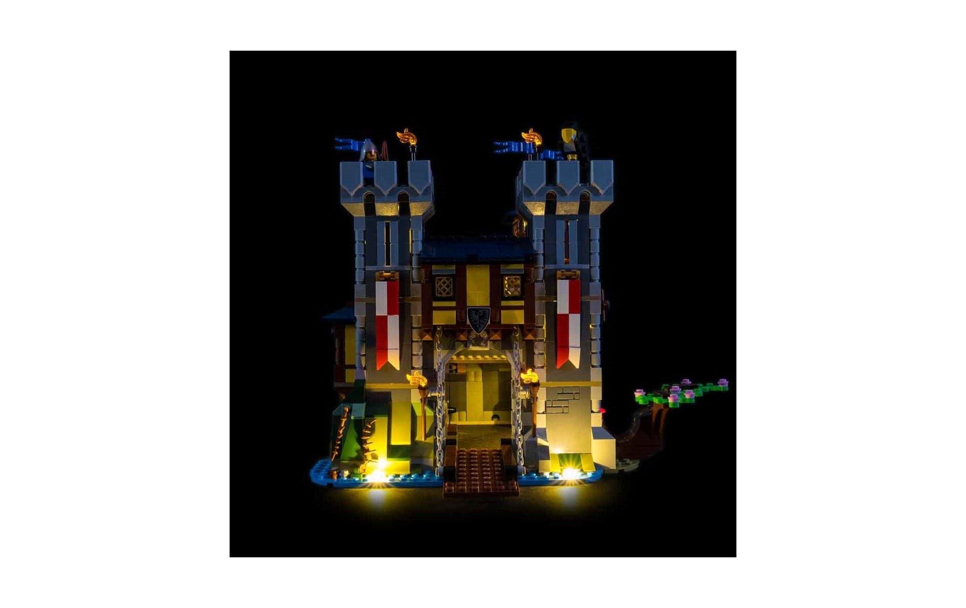 Light My Bricks LED-Licht-Set für LEGO® Mittelalterliche Burg 31120