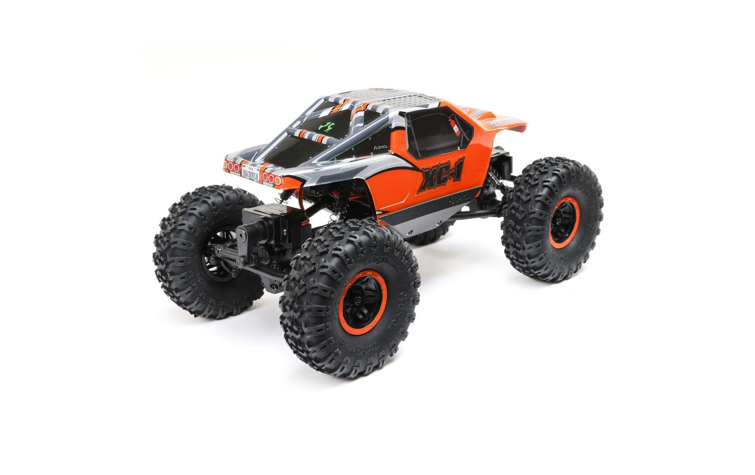 Axial Rock Crawler AX24 XC-1 4WS, Orange, RTR, 1:24