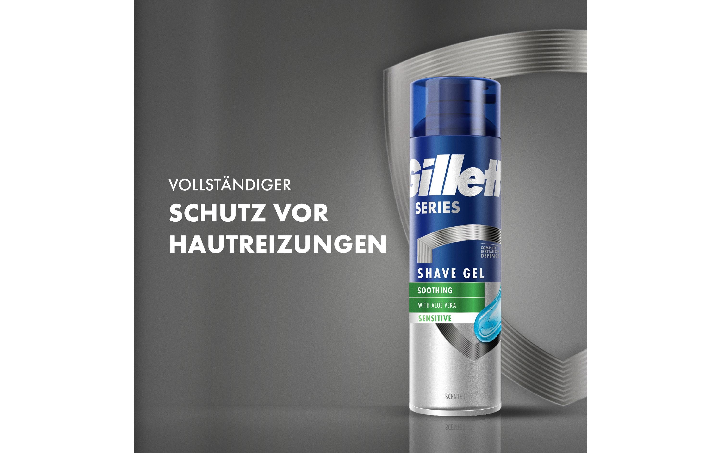 Gillette Rasiergel Series Sensitive 200 ml1 Stück