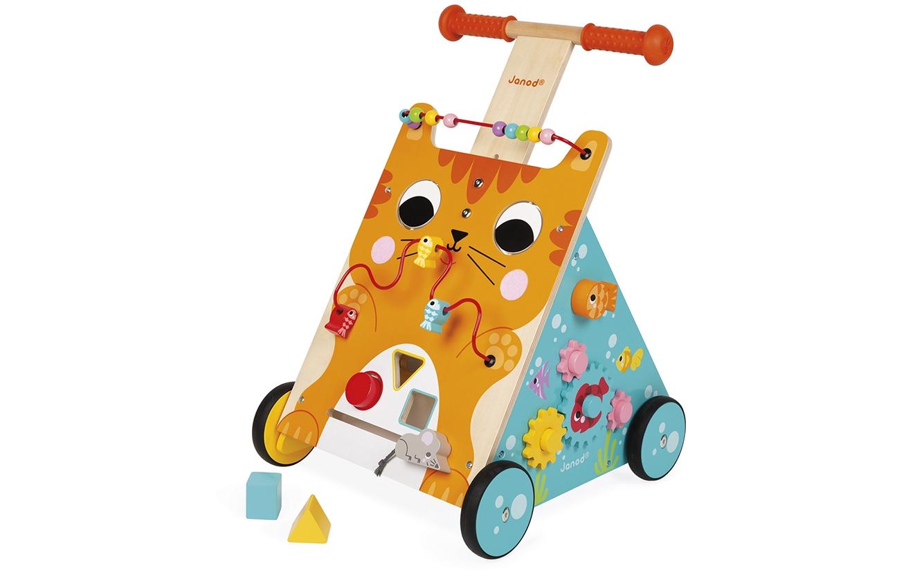 Janod Lauflernwagen Katze Multi-Activity