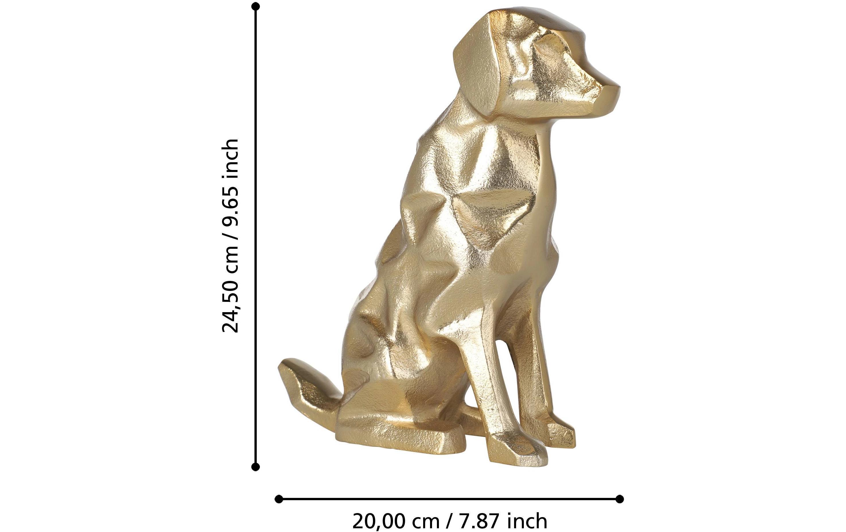 EGLO Dekofigur Hund Nolalu 24.5 cm, Gold