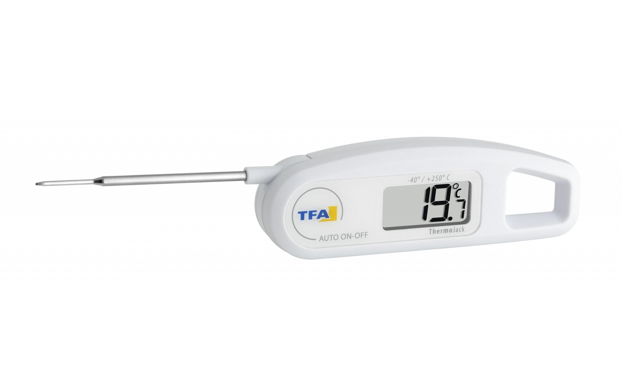 TFA Dostmann Einstichthermometer THERMO JACK, Weiss