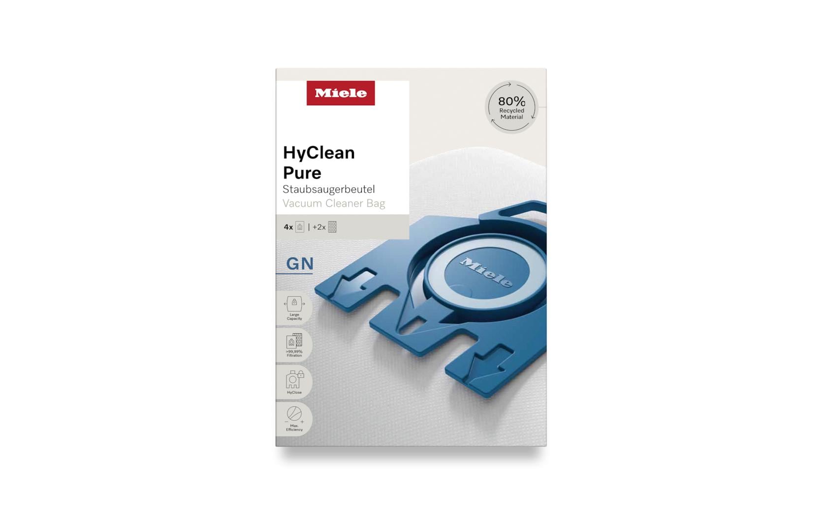 Miele Staubfilterbeutel HyClean Pure GN 1 Stück