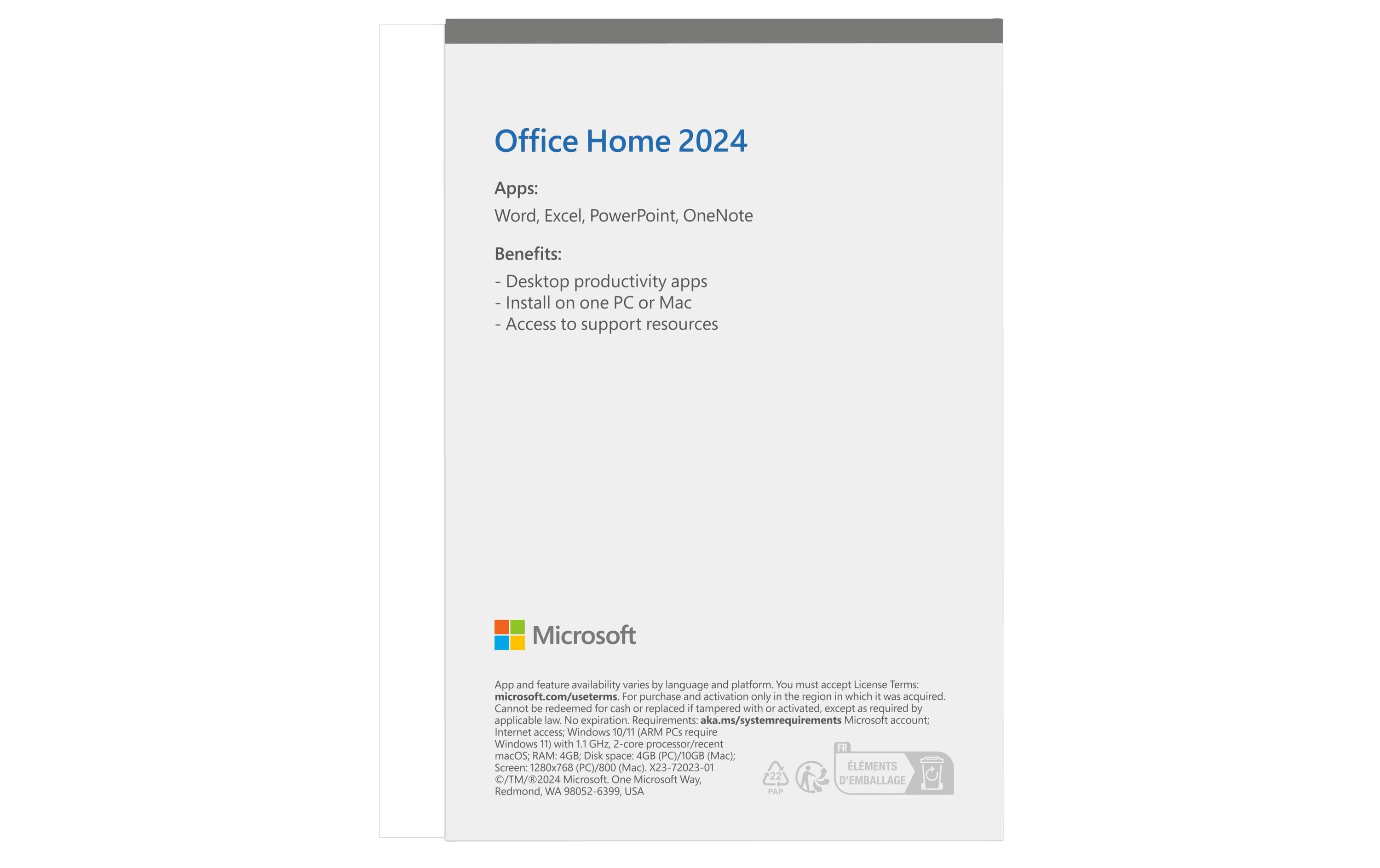 Microsoft Office Home 2024 Vollversion, Englisch