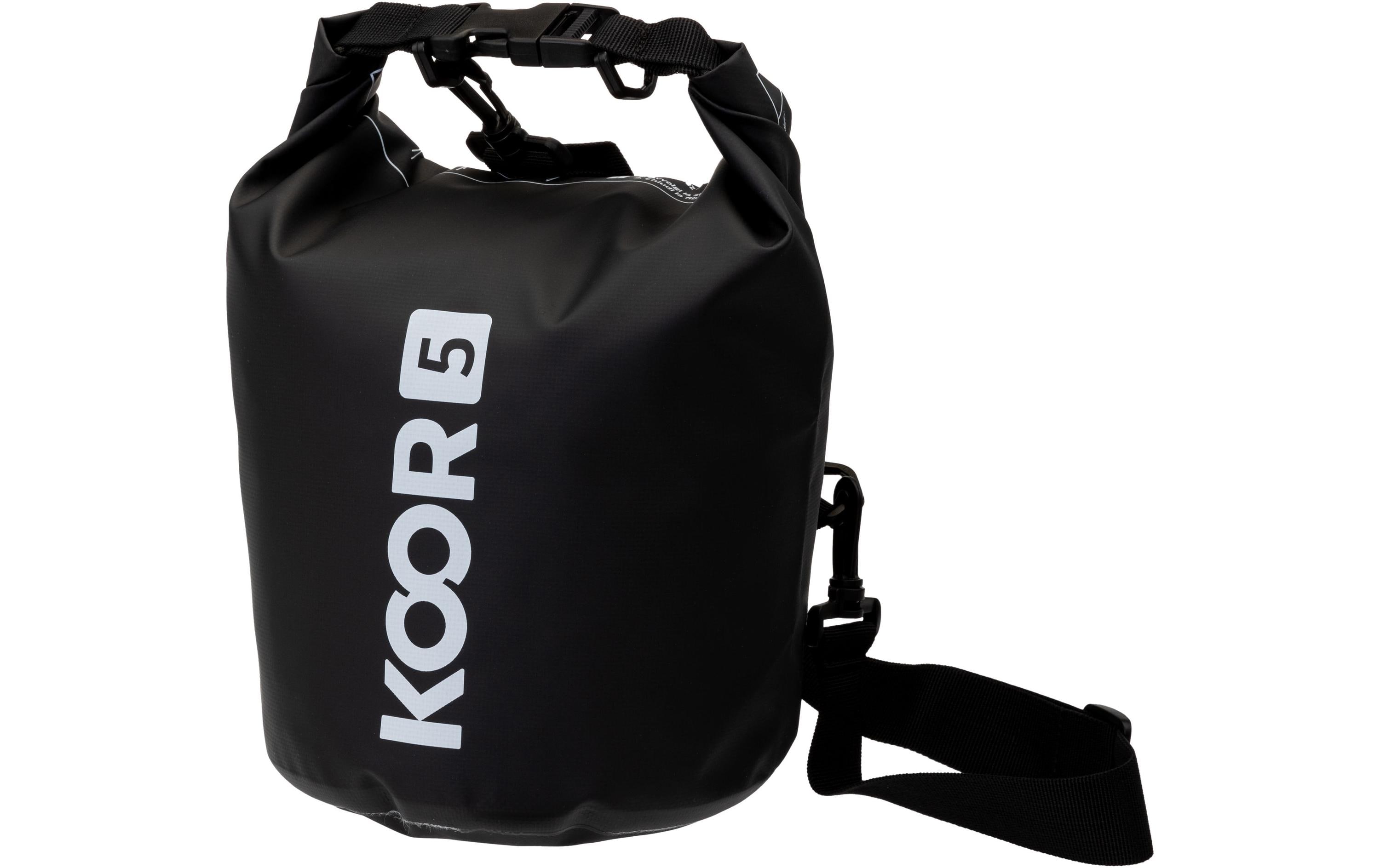 KOOR Dry Bag Zaaino Schwarz 5 l