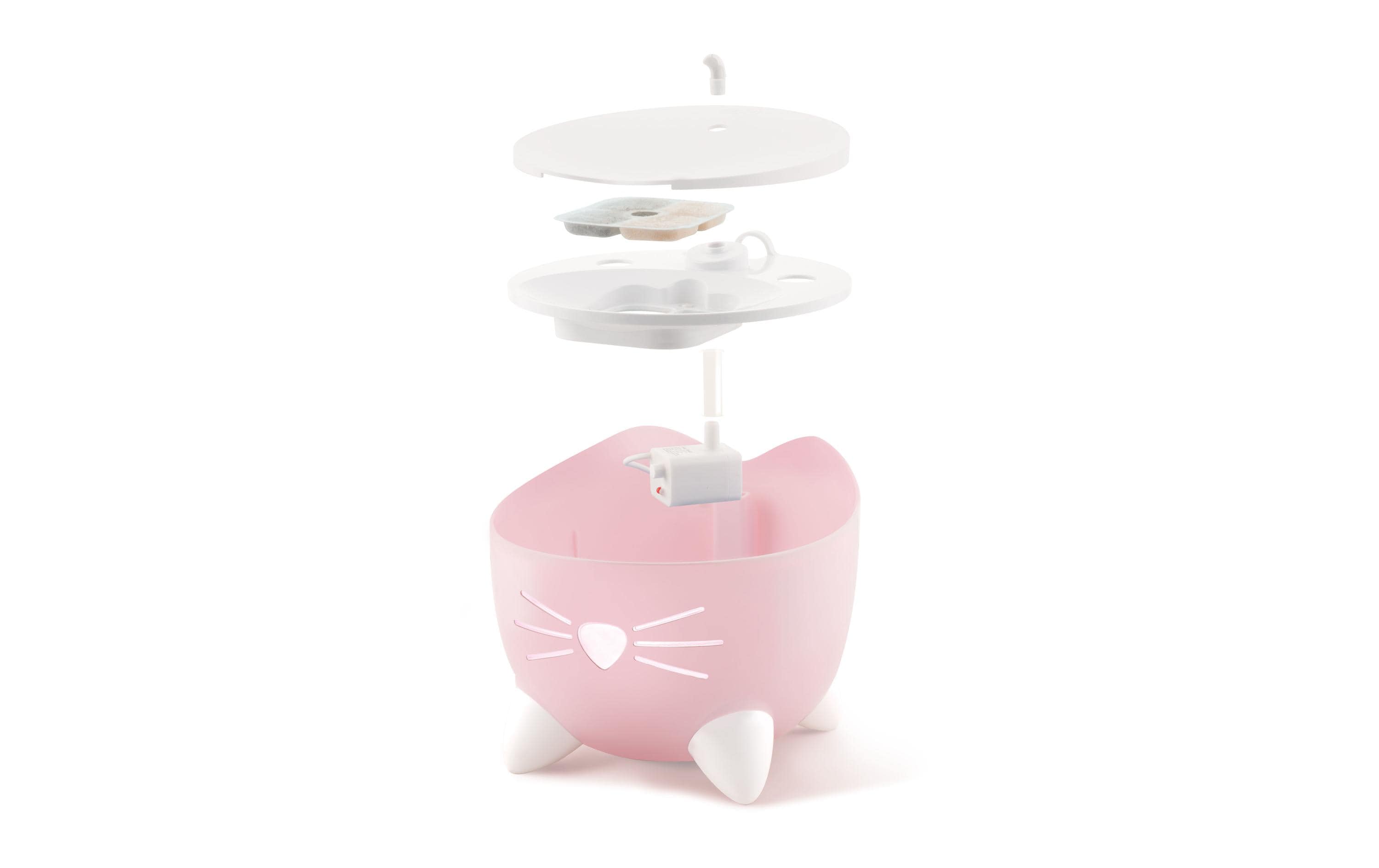 Catit Wasserautomat Pixi Fountain Rosa, 2.5 l