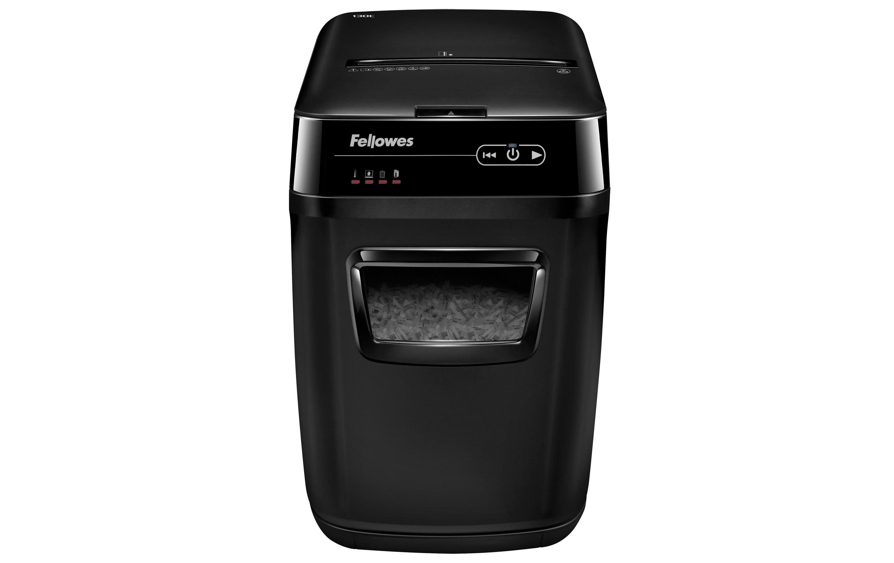 Fellowes Aktenvernichter AutoMax 130C P-4, 130 Seiten