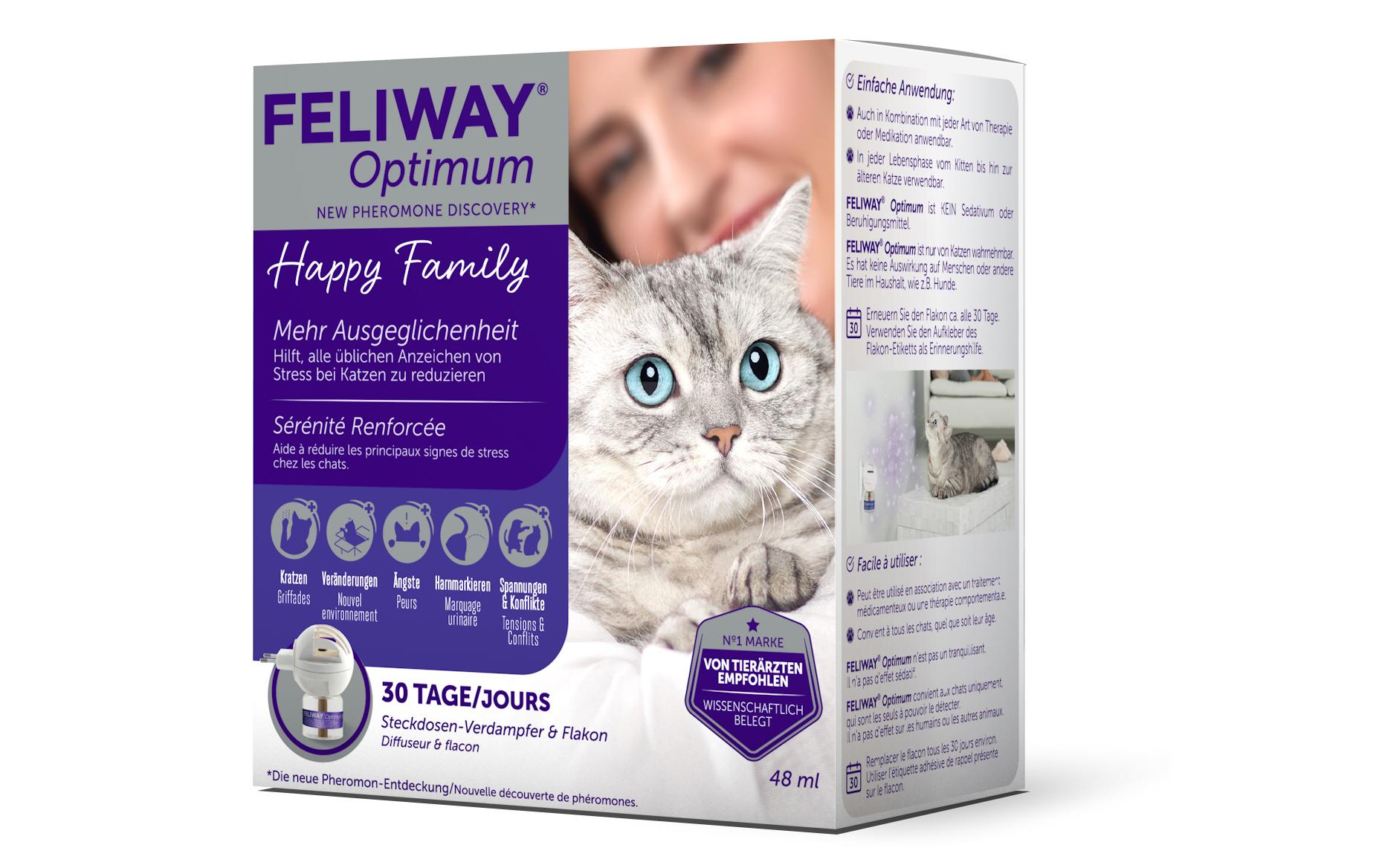 Feliway Wohlbefinden Optimum Starter-Set, 48 ml