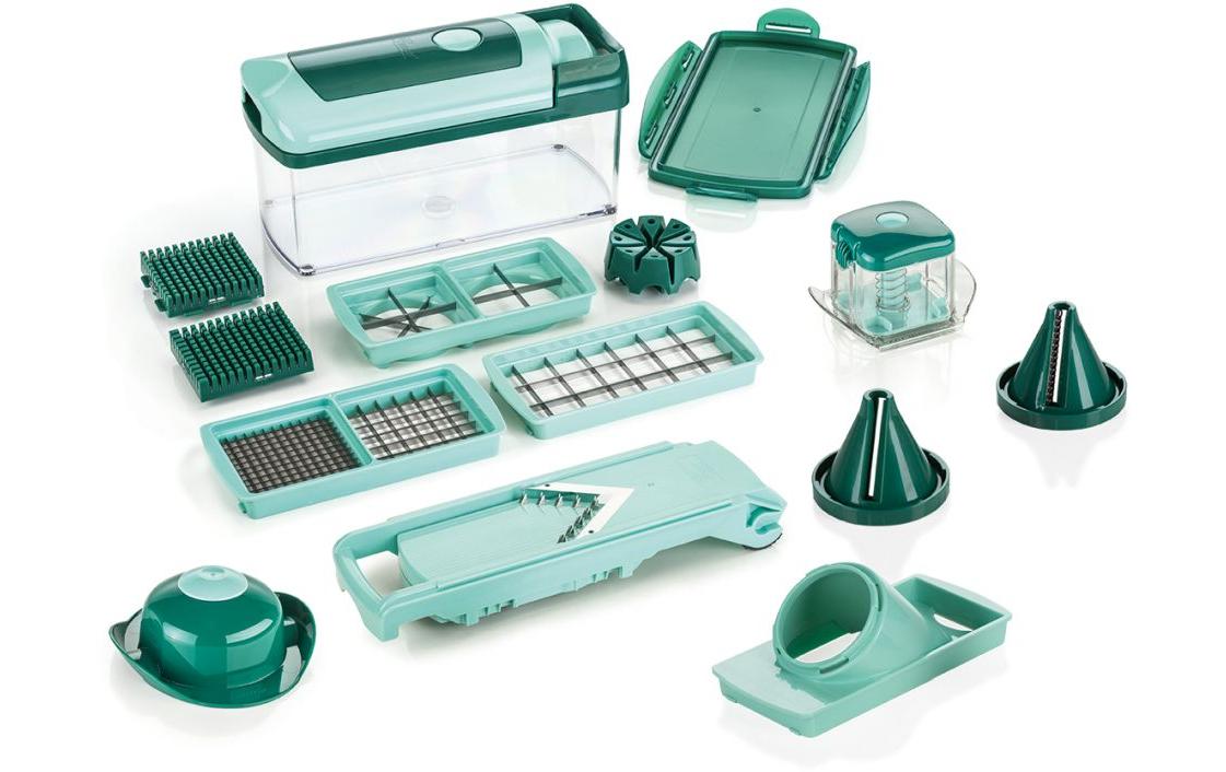 Genius Gemüseschneider Nicer Dicer Fusion + Slicer + Julietti 16tlg