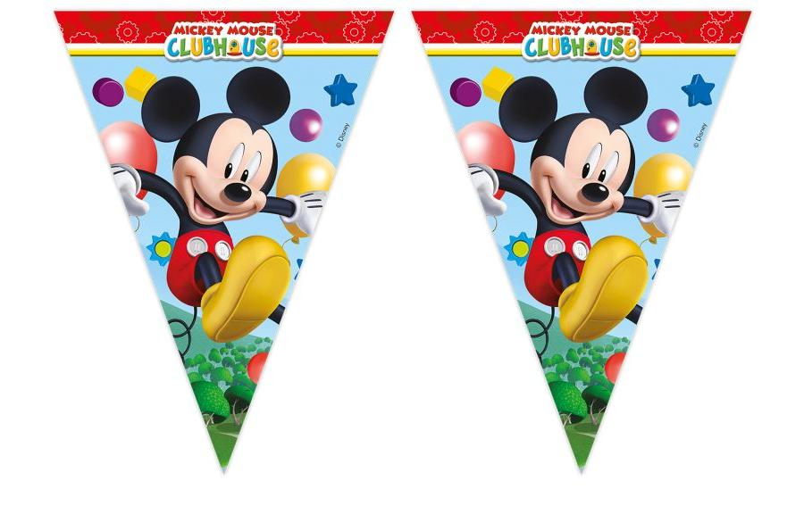 Amscan Girlande Disney Mickey 3 m, Folie