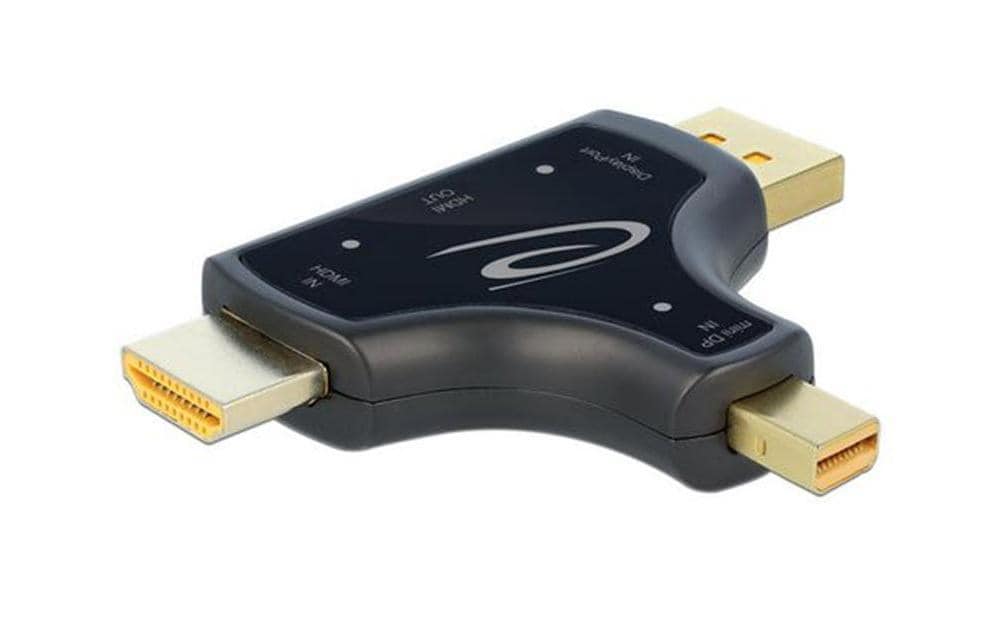 Delock Adapter HDMI, DisplayPort, miniDisplayPort auf HDMI