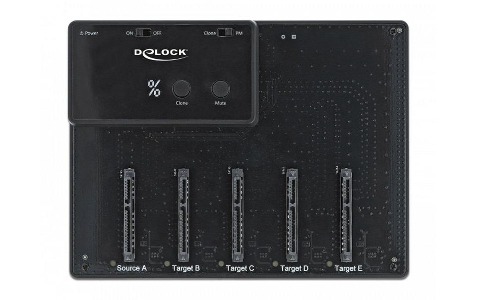 Delock Docking- und Klonstation 64098 für 5x 2.5 SATA HDD / SSD