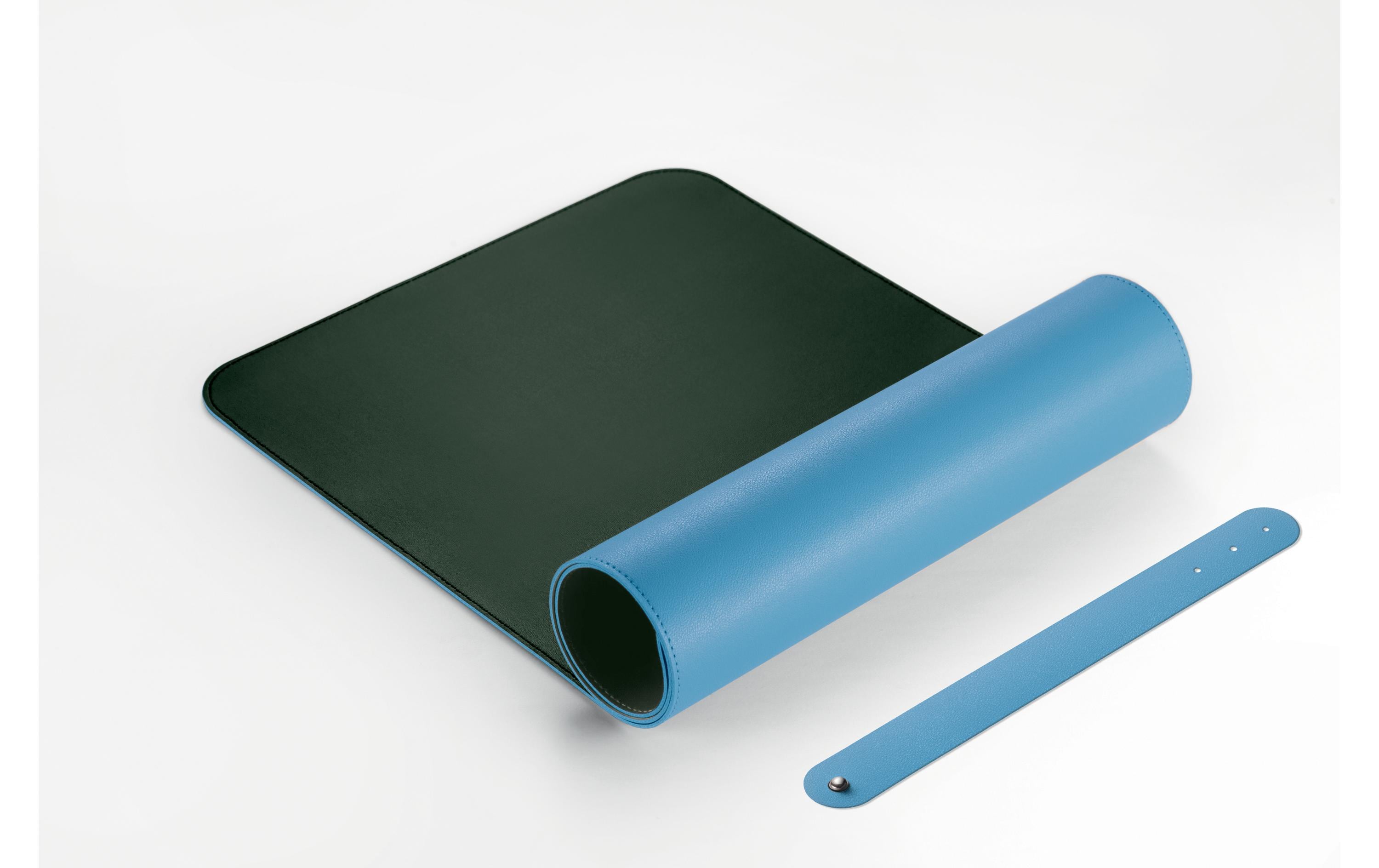 Sigel Schreibunterlage Einrollbar 80 x 30 cm, Blau-grün