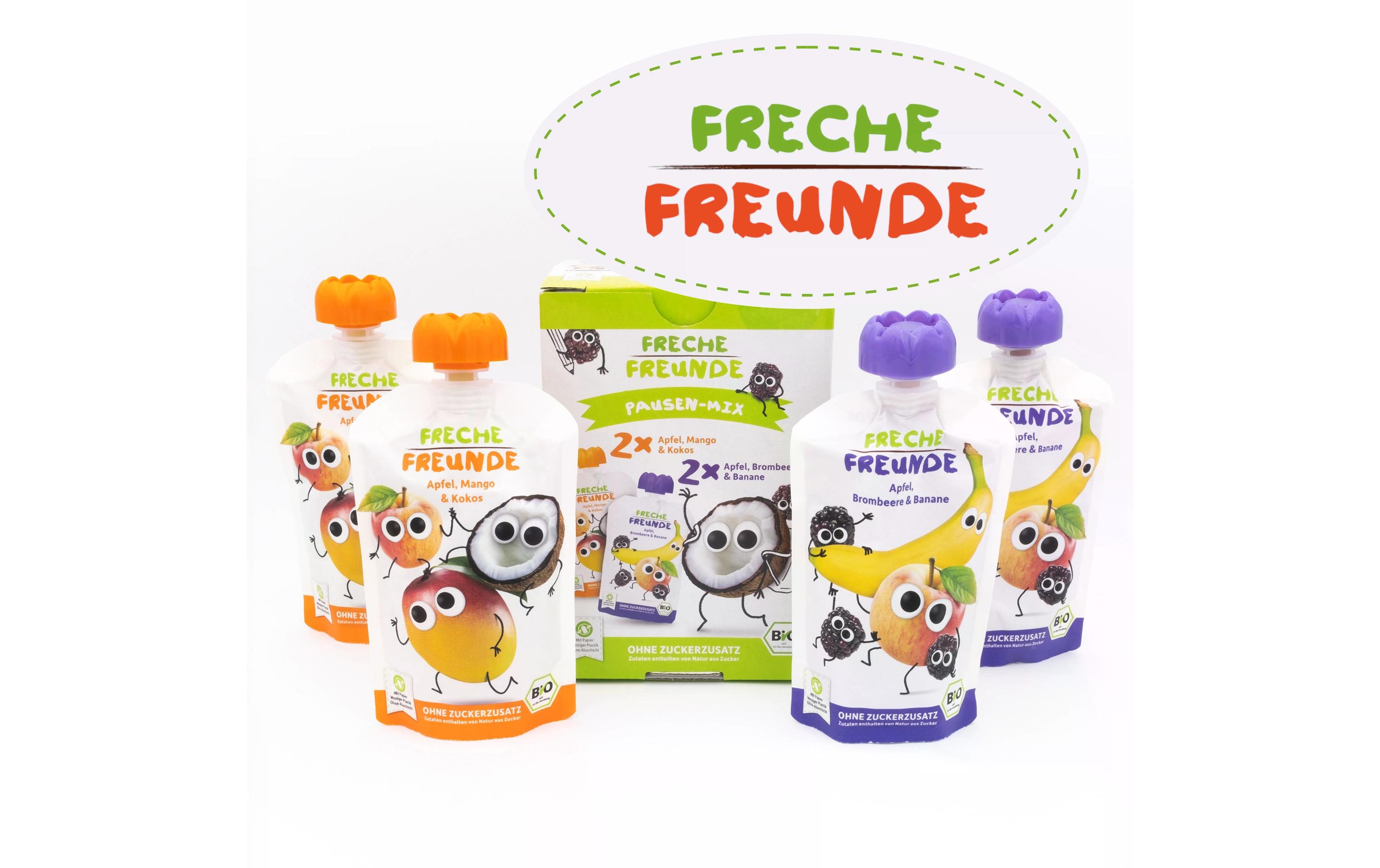 Freche Freunde Pausen-Mix 4x 100 g