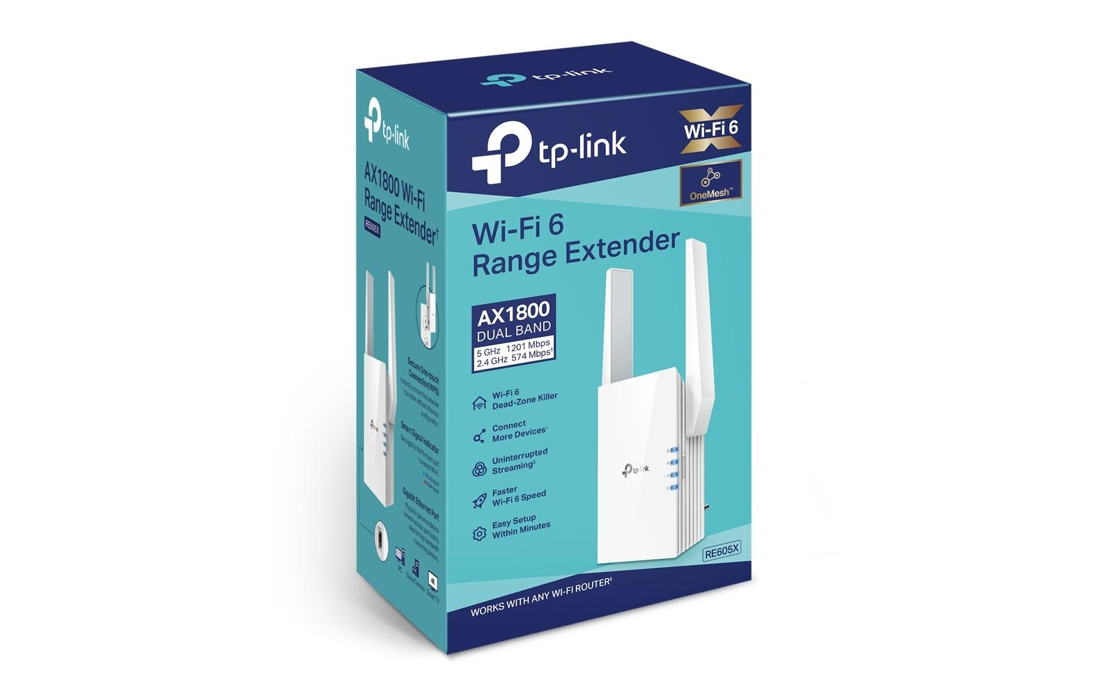 TP-Link WLAN-Mesh-Repeater RE605X