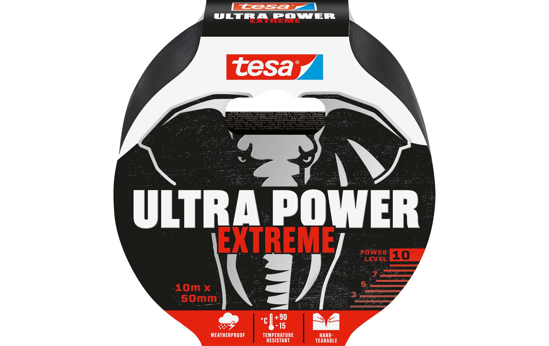 tesa Gewebeband Ultra Power Extreme, 10 m x 50 mm