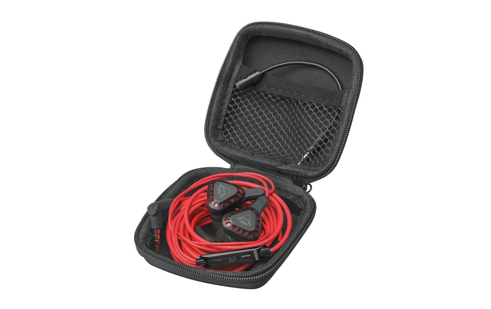 Trust Headset GXT 408 Cobra Rot/Schwarz