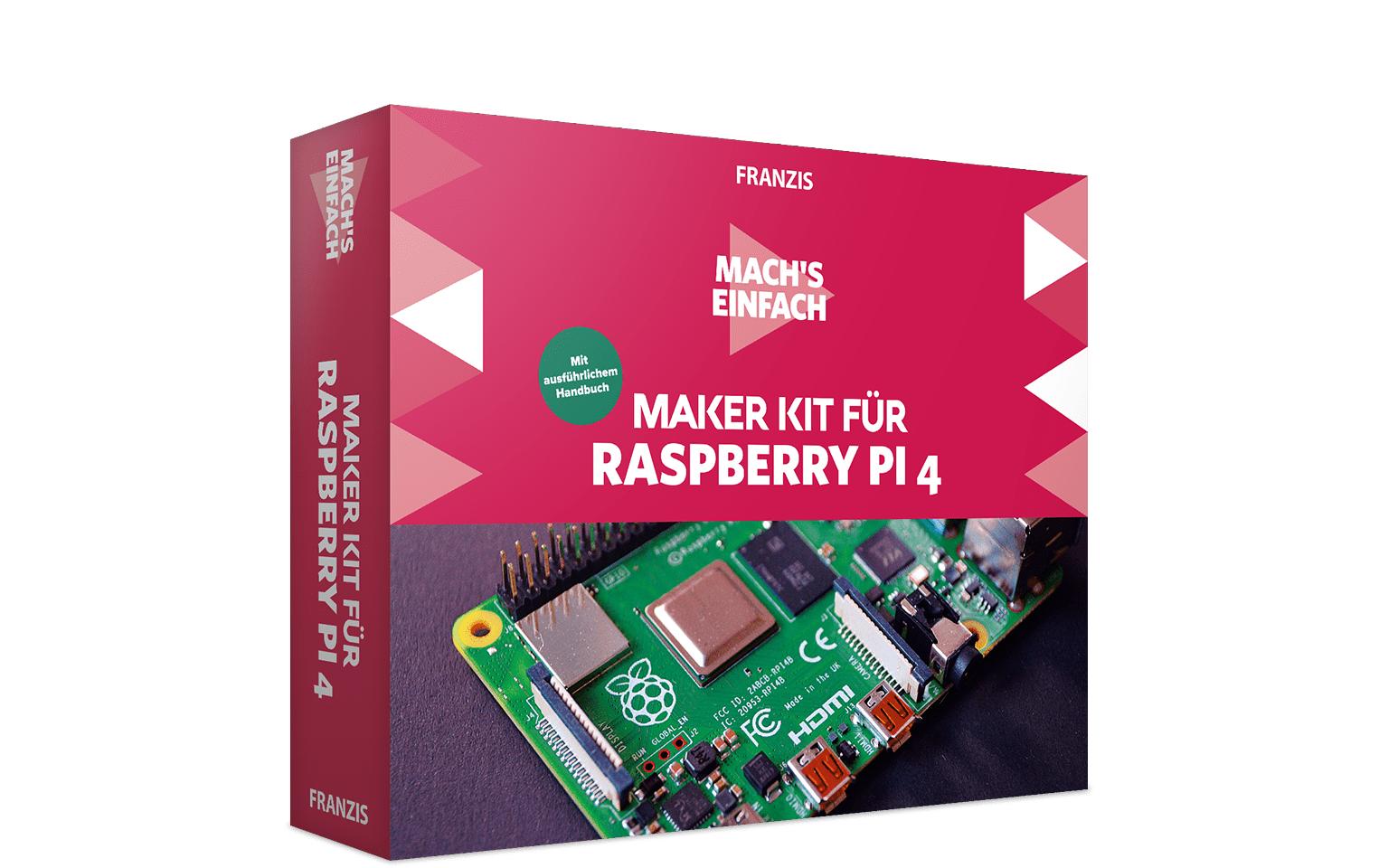 Franzis Zubehör Set Maker Kit für Raspberry Pi 4