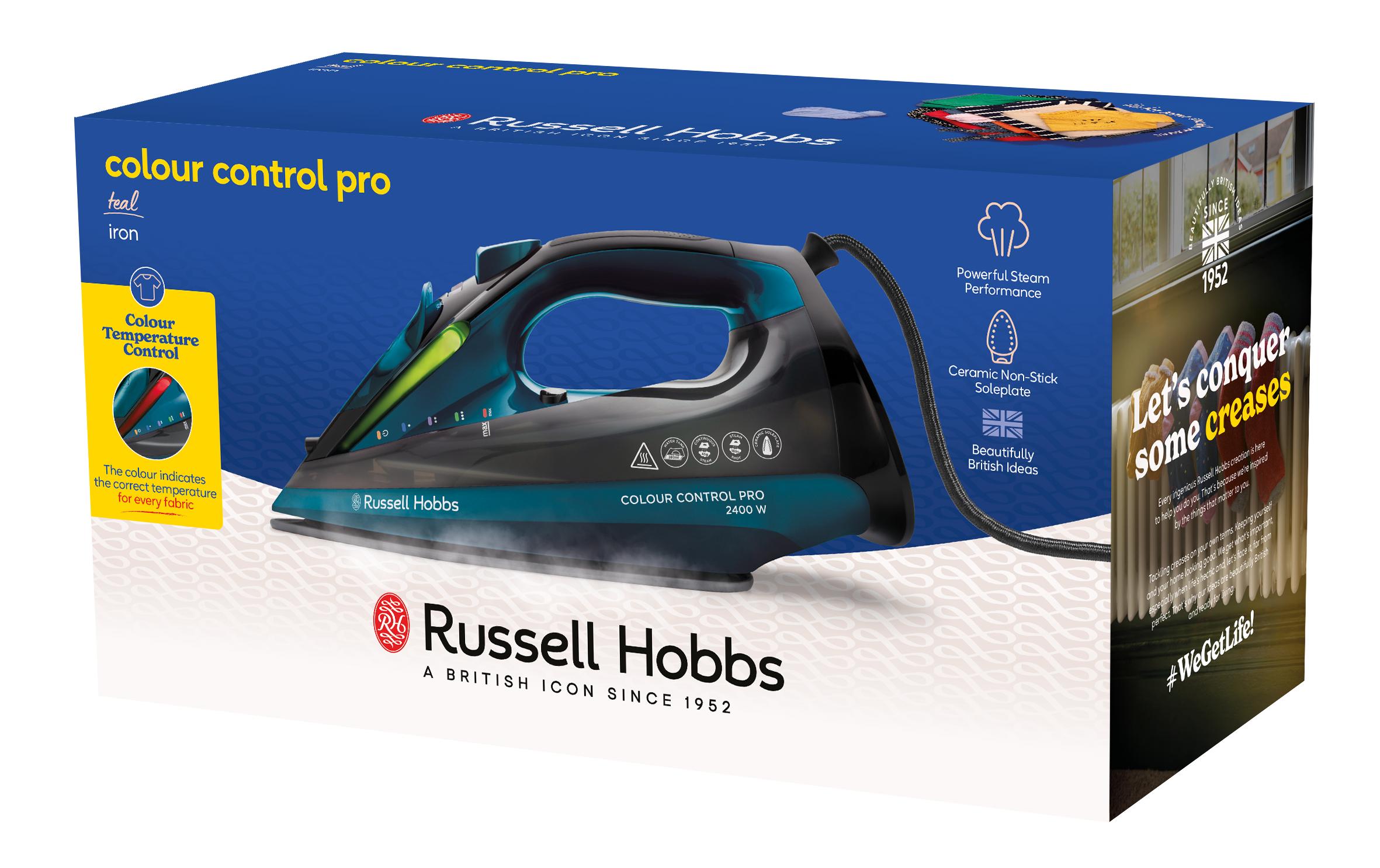 Russell Hobbs Dampfbügeleisen Colour Control Pro