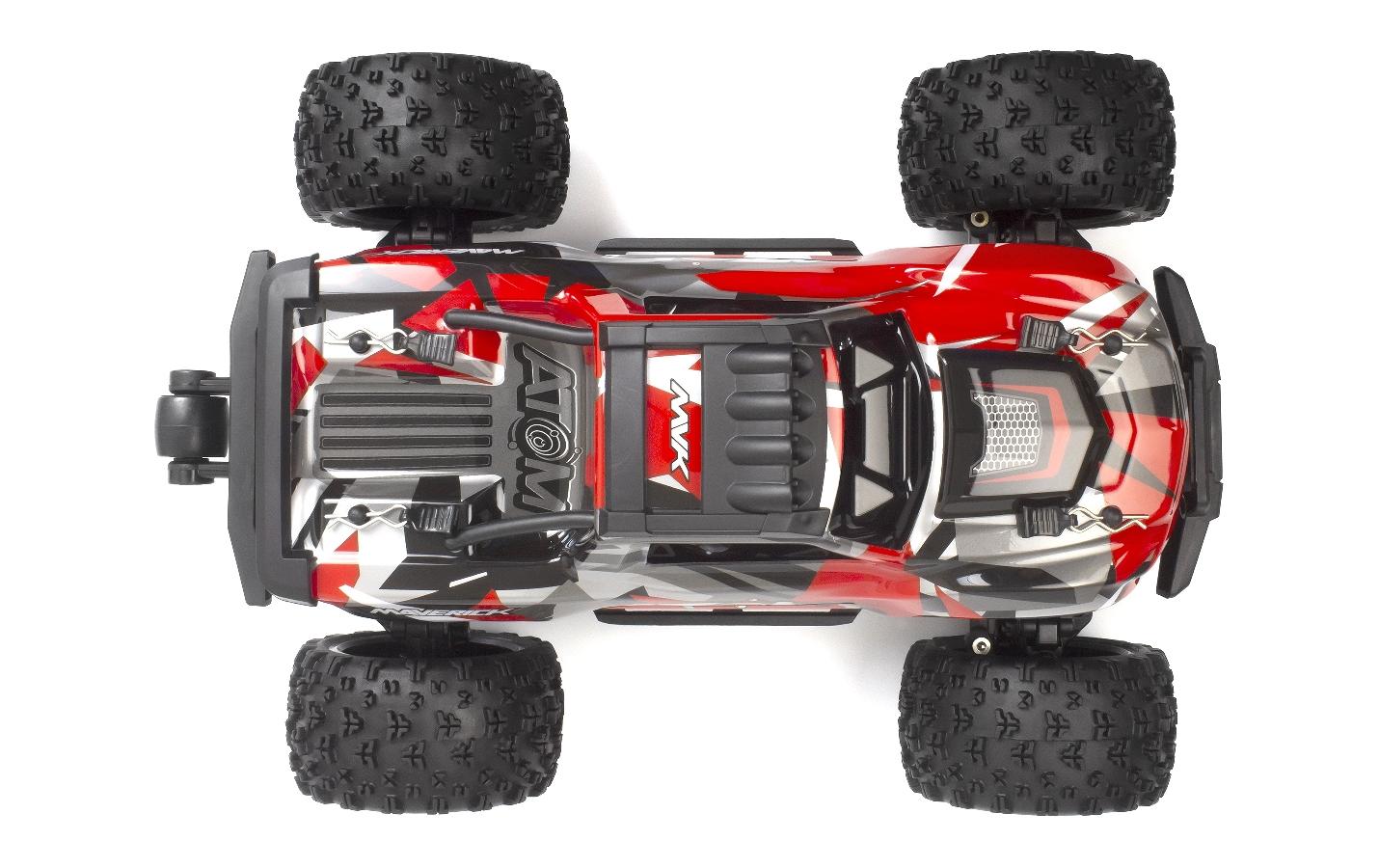 Maverick Monster Truck Atom 4WD Rot, RTR, 1:18