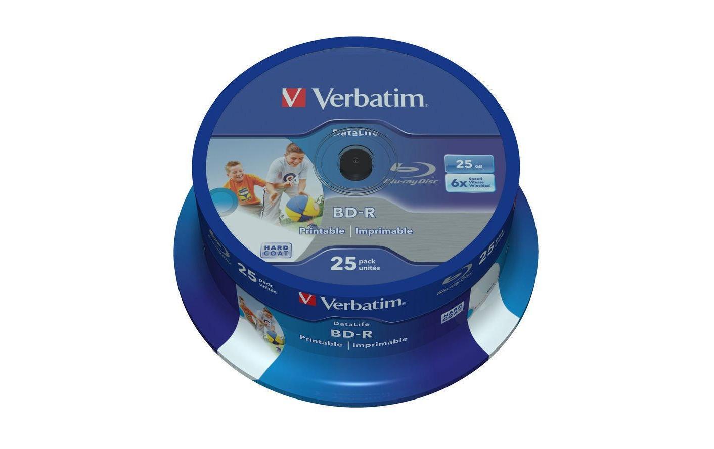 Verbatim BD-R 25 GB, Spindel (25 Stück)