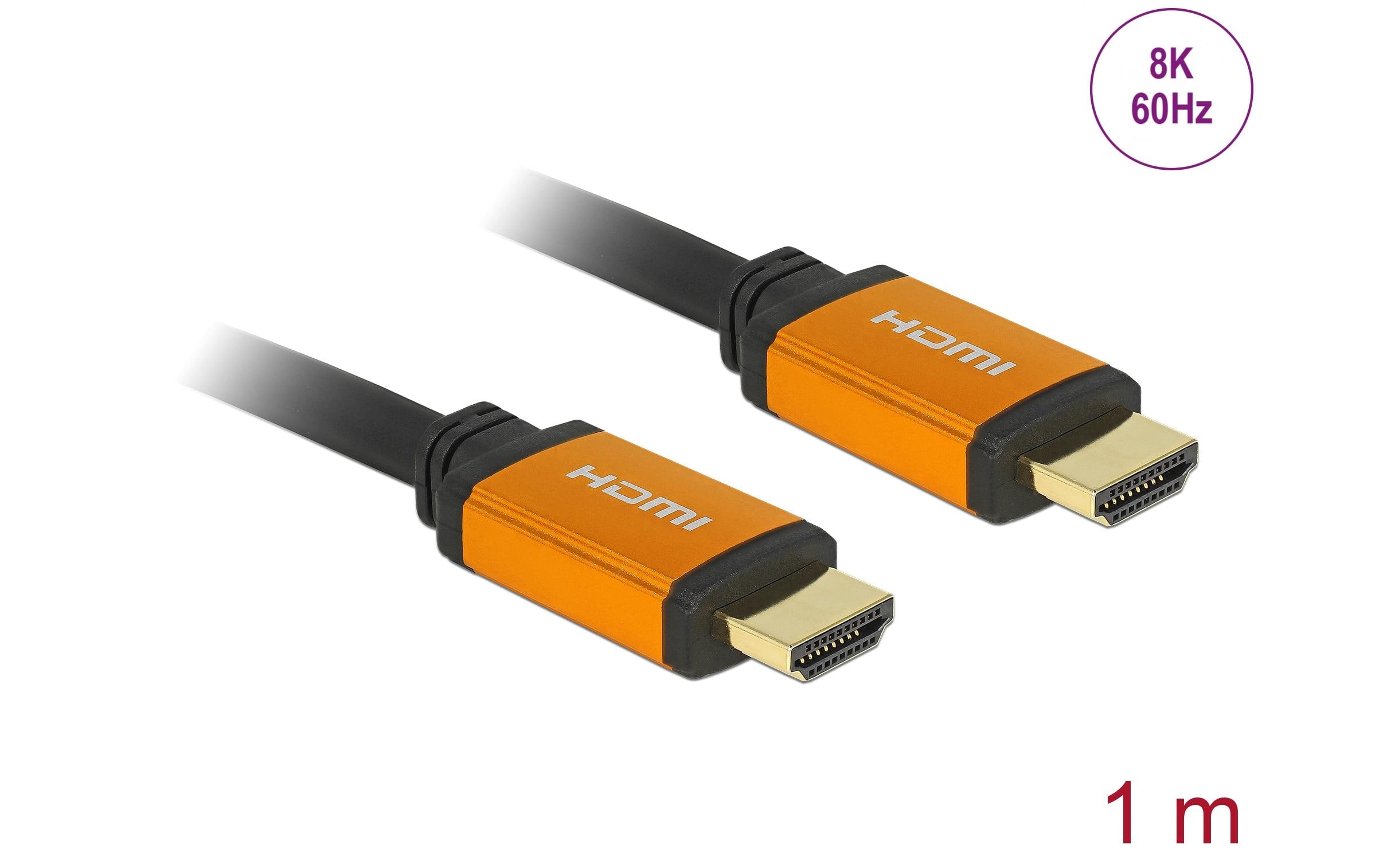 Delock Kabel 8K 60Hz HDMI - HDMI, 1 m