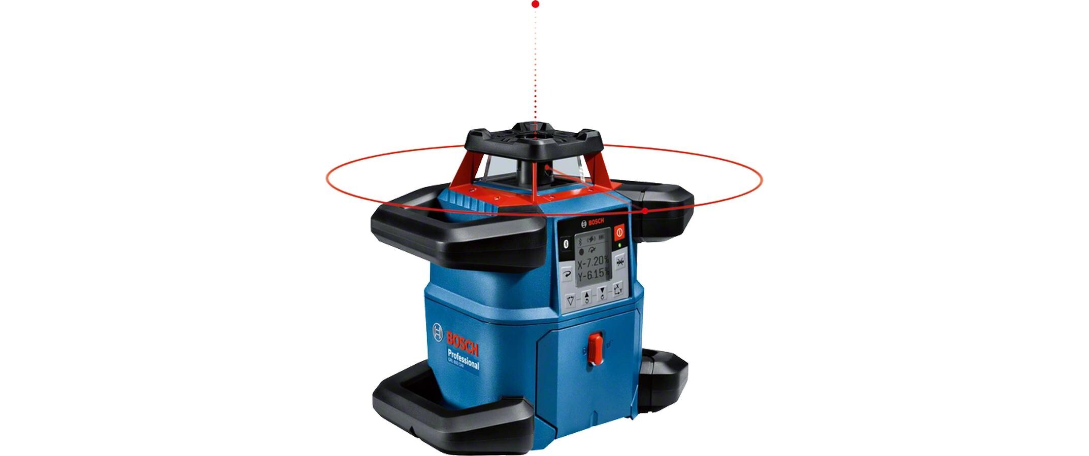 Bosch Professional Rotationslaser GRL 600 CHV, Kit, 600 m