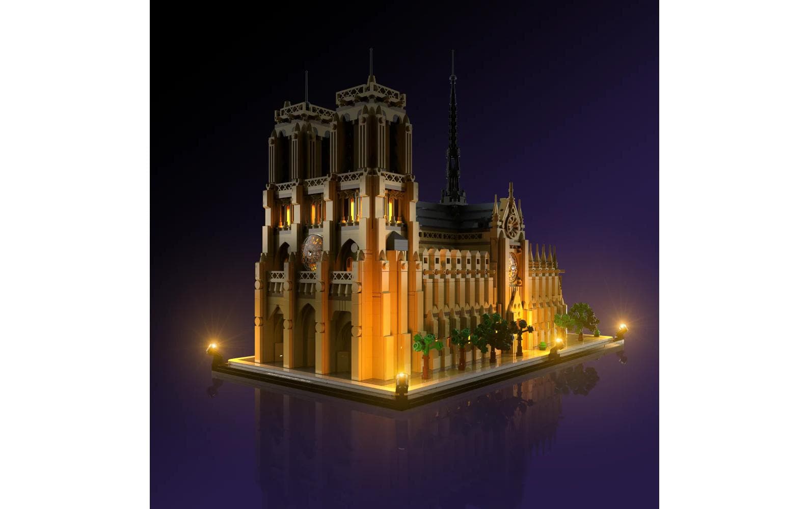 Light My Bricks LED-Licht-Set für LEGO® Notre-Dame de Paris 21061