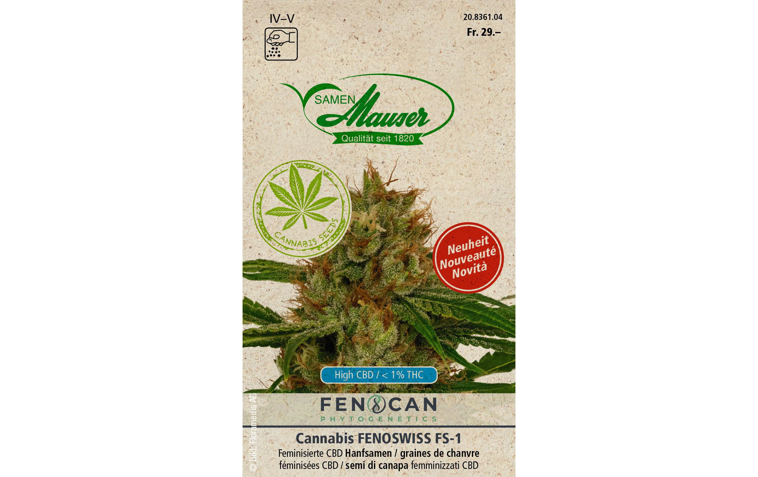 Samen Mauser Saatgut Cannabis Fenoswiss