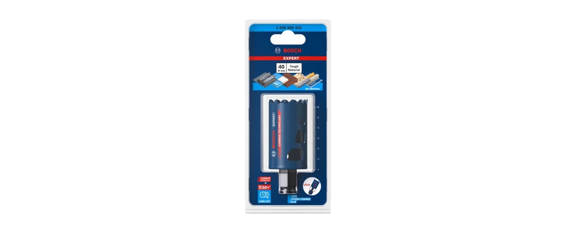 Bosch Professional Lochsäge EXPERT Tough Material, 40 x 60 mm