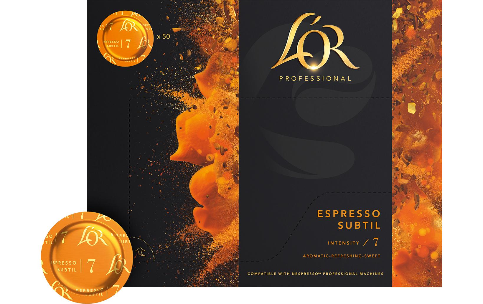 L'Or Professional Pads Espresso Subtil 7 50 Stück