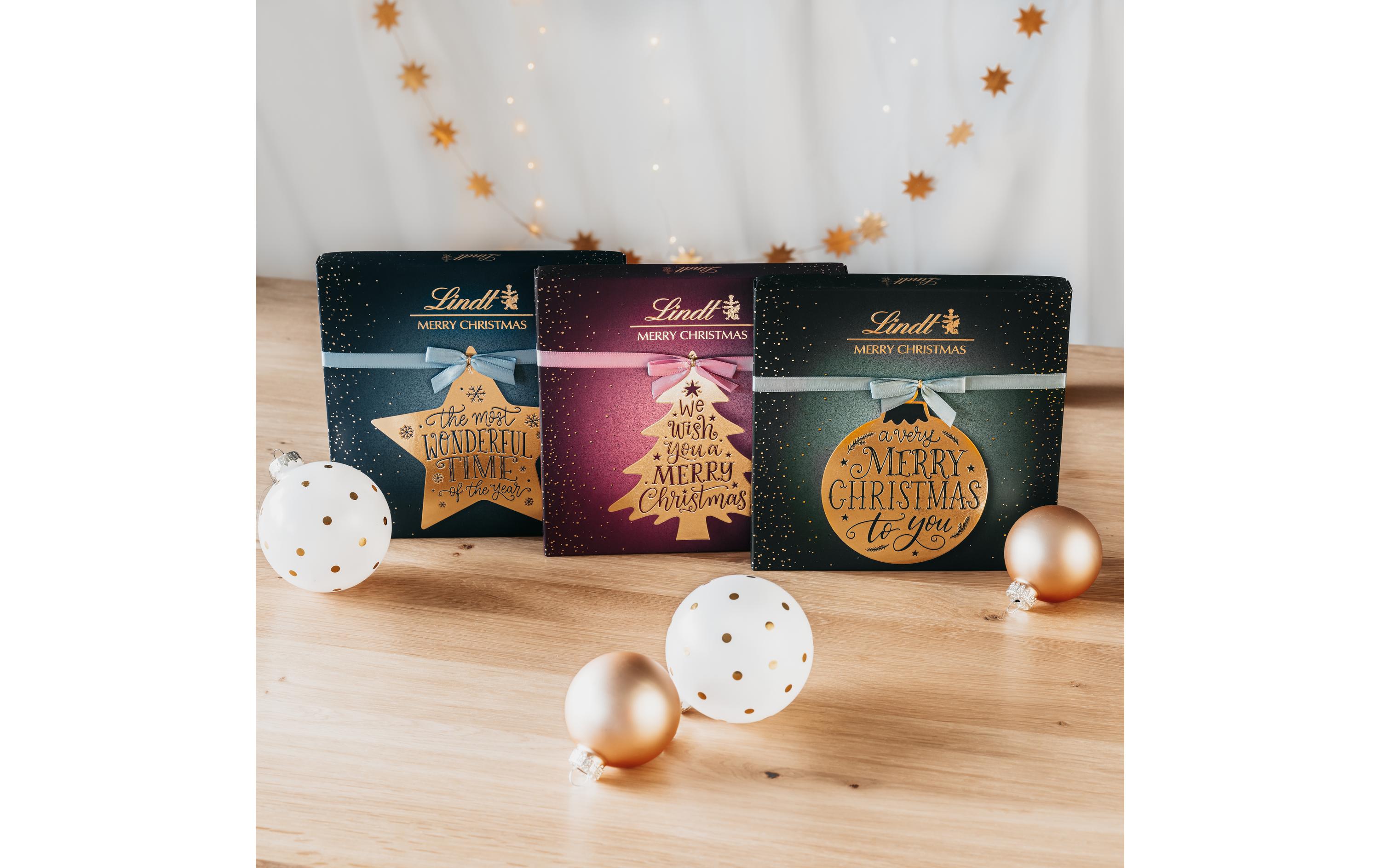 Lindt Pralinés Kalligrafie Weihnachten 175 g